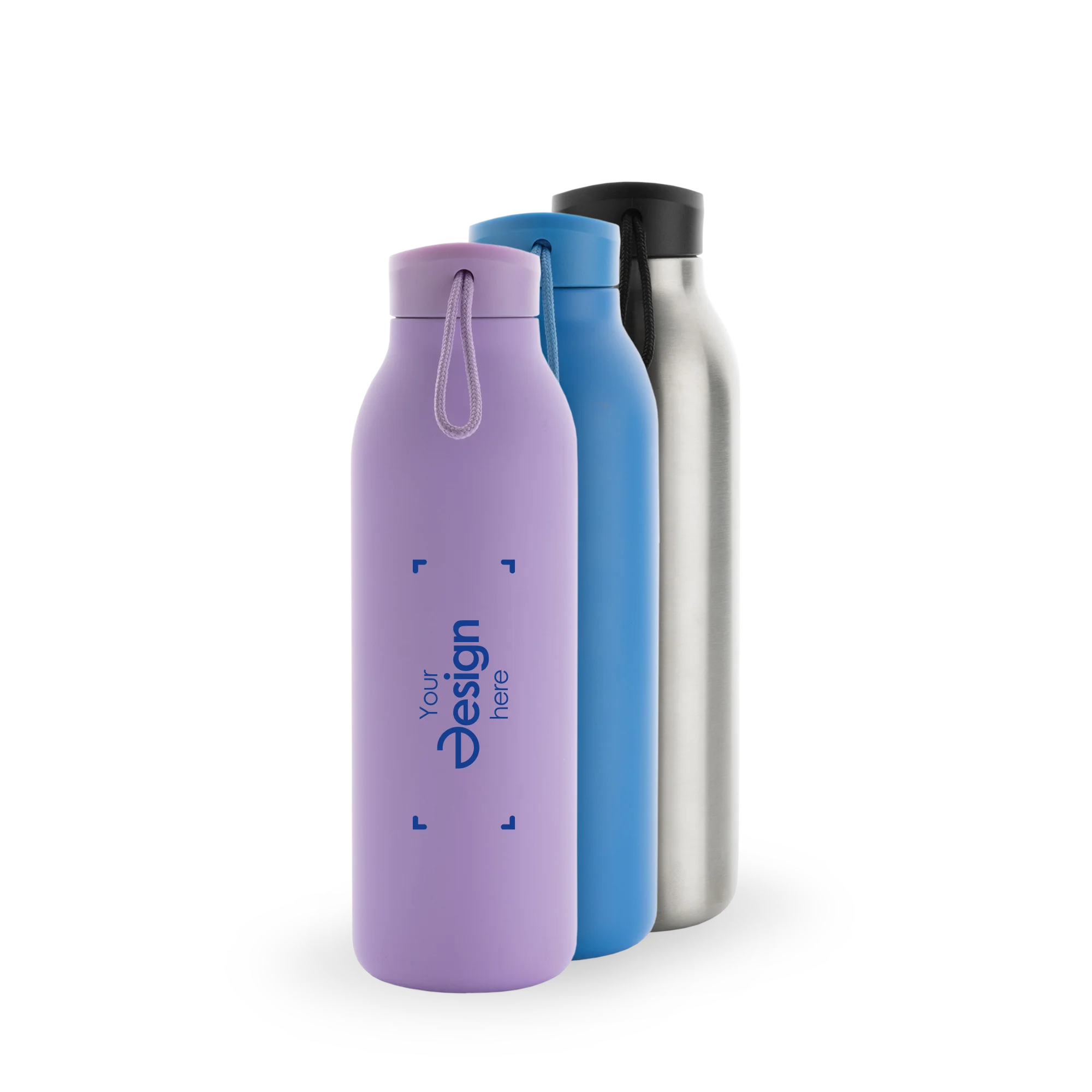 Avira Trinkflasche Avior - 500 ml | Recycelter Edelstahl | Farbig