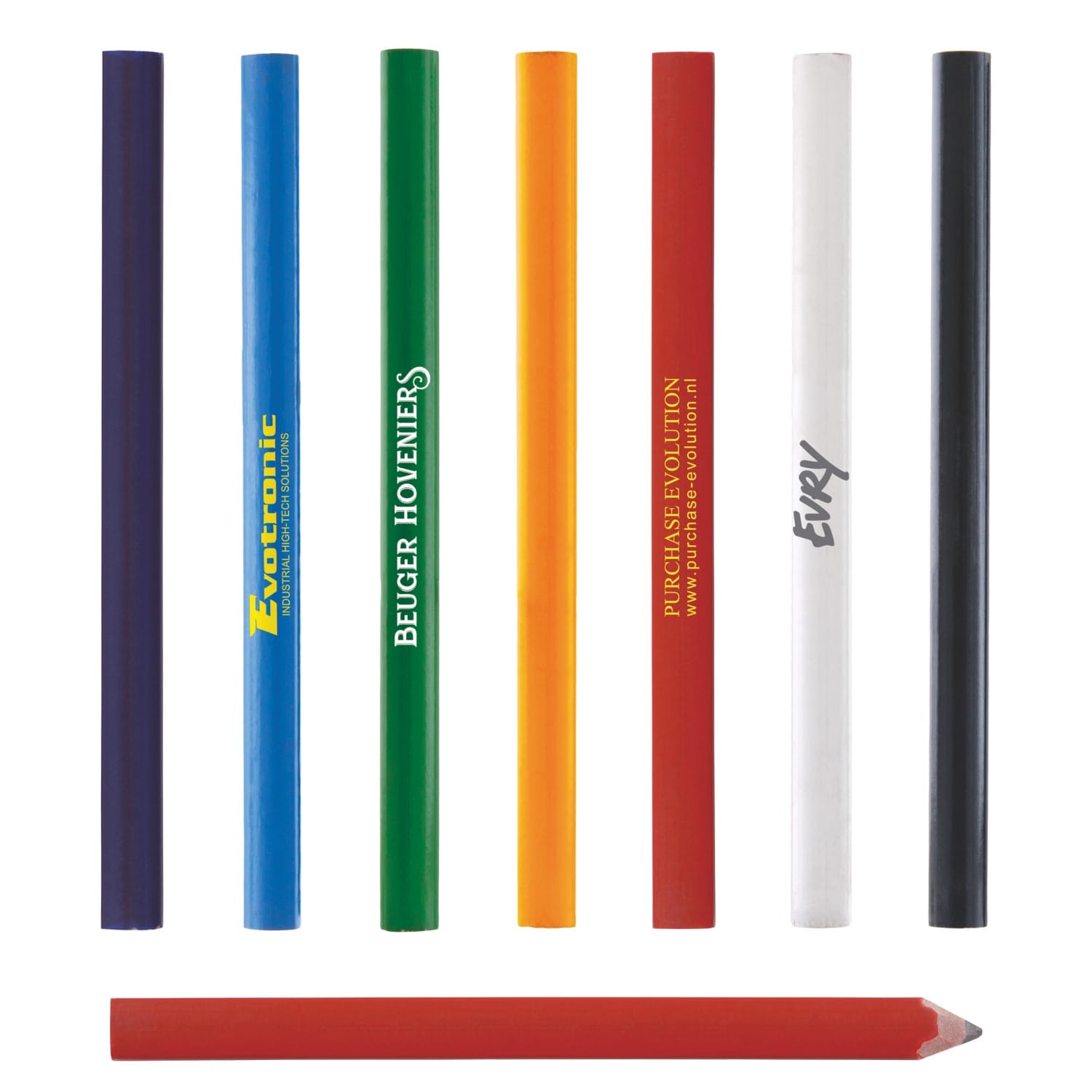 Crayon de charpentier | Chypre | Non taillé | Impression jusqu'à 4 couleurs