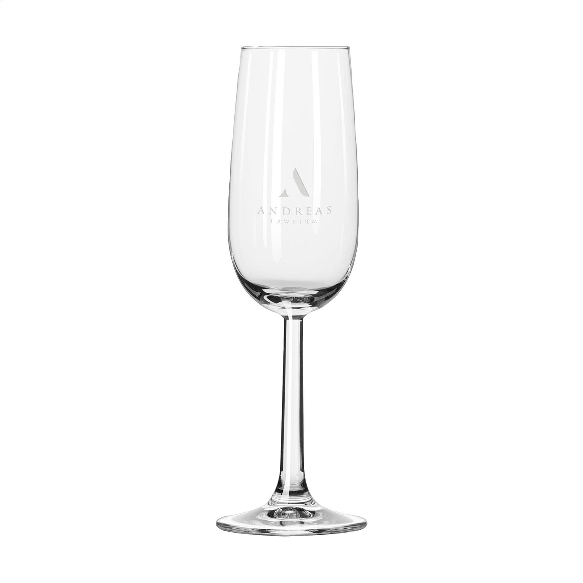 Flûte à champagne – 170 ml | Verre transparent | Design intemporel | Compatible lave-vaisselle
