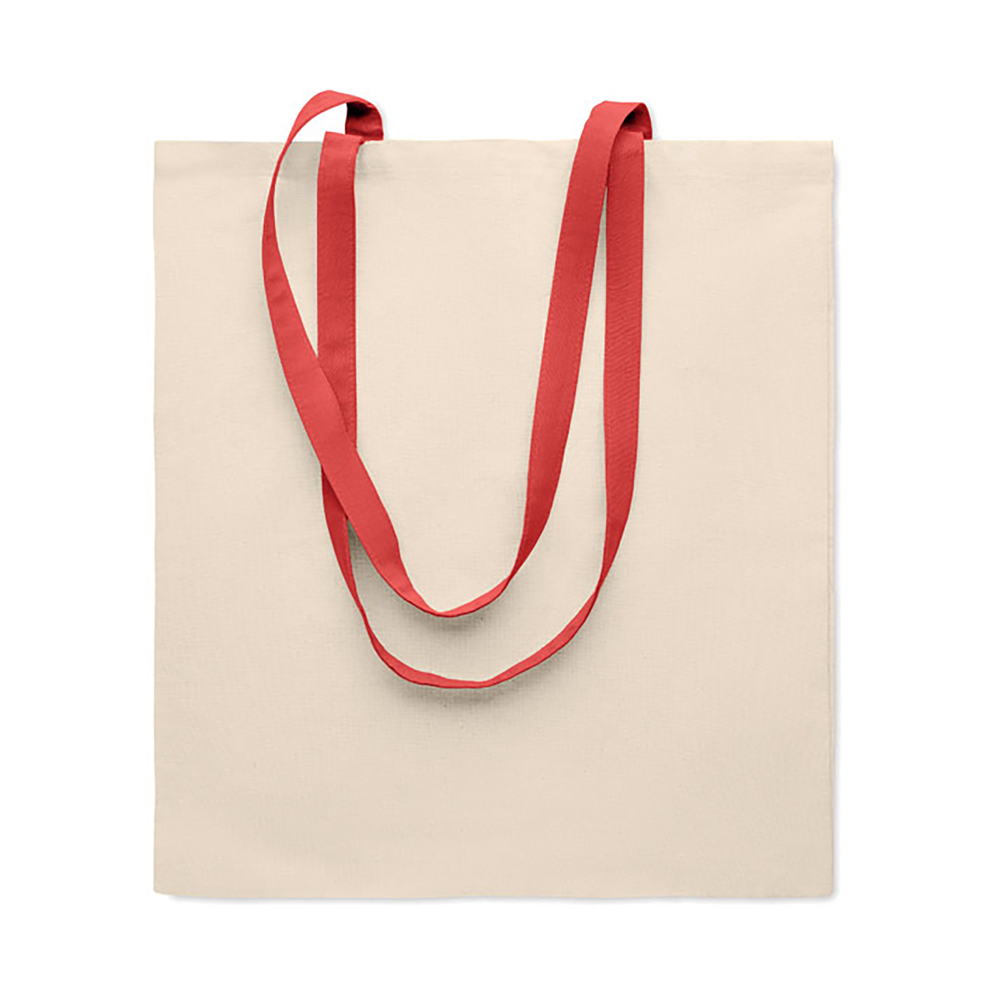 Sac en coton | Anses colorées | 140 gr/m2 | Impression jusqu'à 4 couleurs
