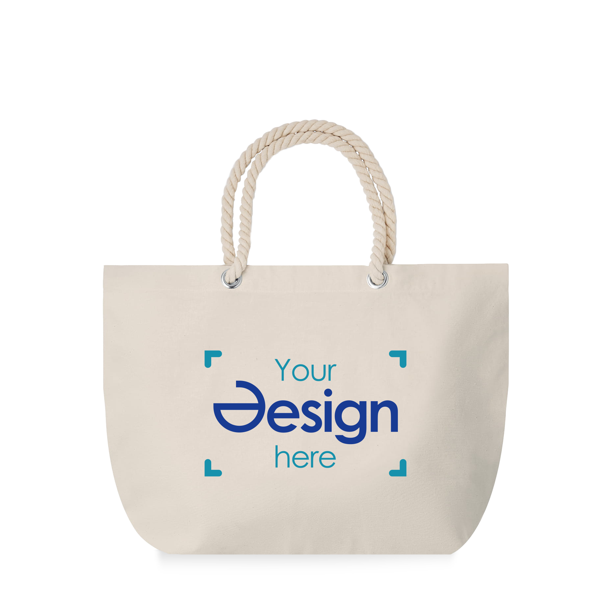 Borsa shopping - Cotone | 220 gr/mq | 55 x 15 x 39 cm | Stampa fino a 4 colori