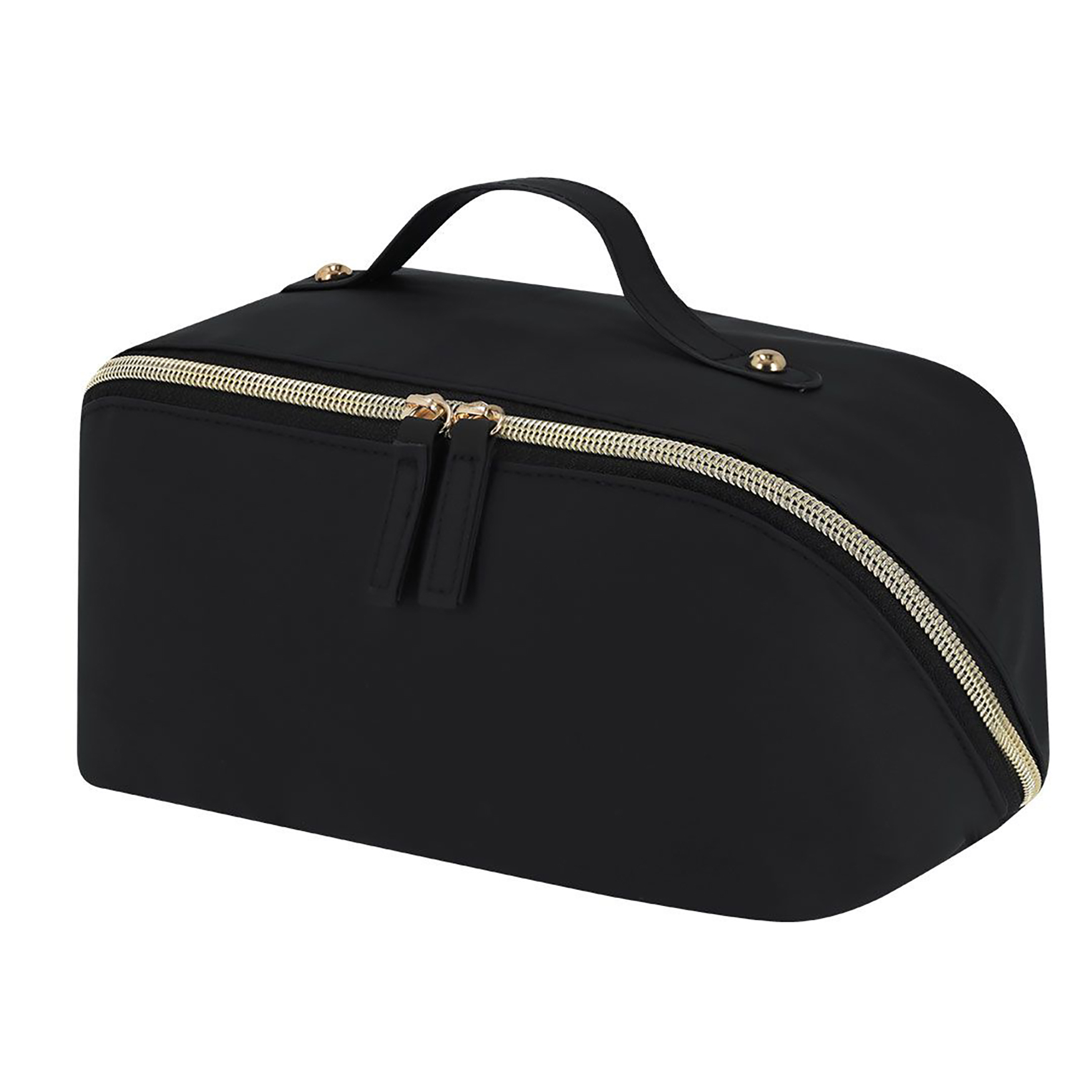 Trousse - Similicuir PU | Fermeture éclair | Double compartiment