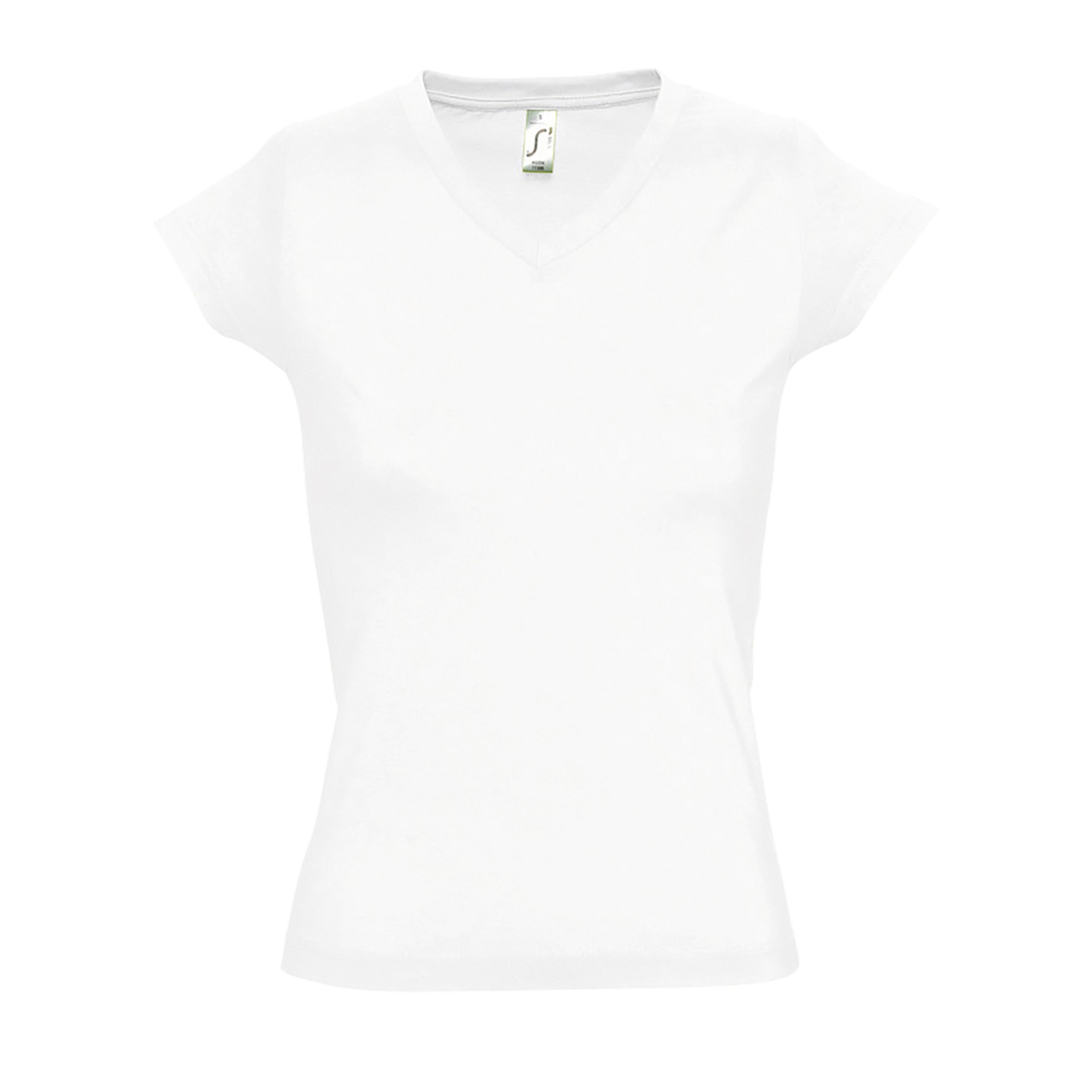 T-shirt Lida - Donna | 150 g/m² cotone | Collo a V