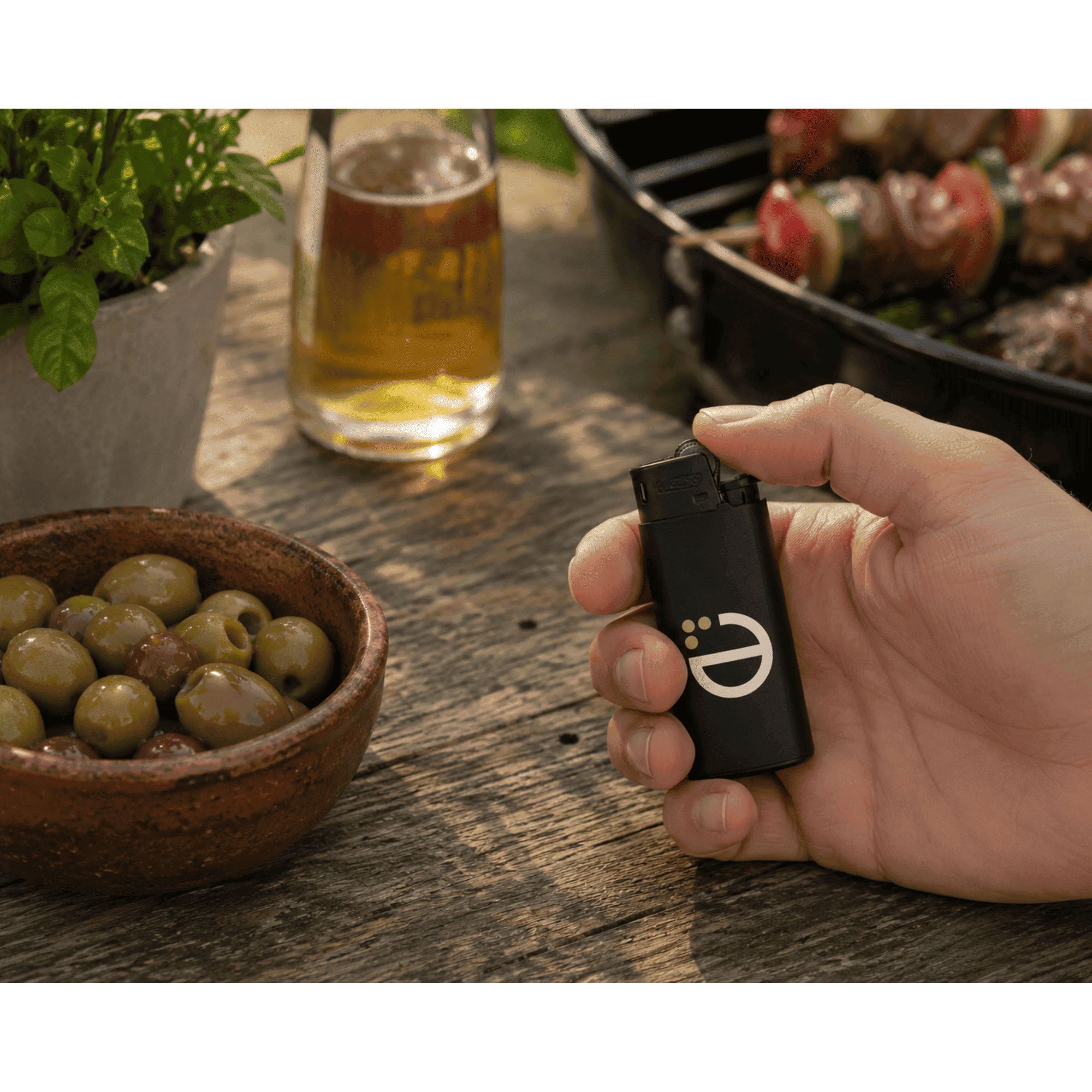 Bic Briquet Mini J25 - Noir | Impression jusqu'à 4 couleurs