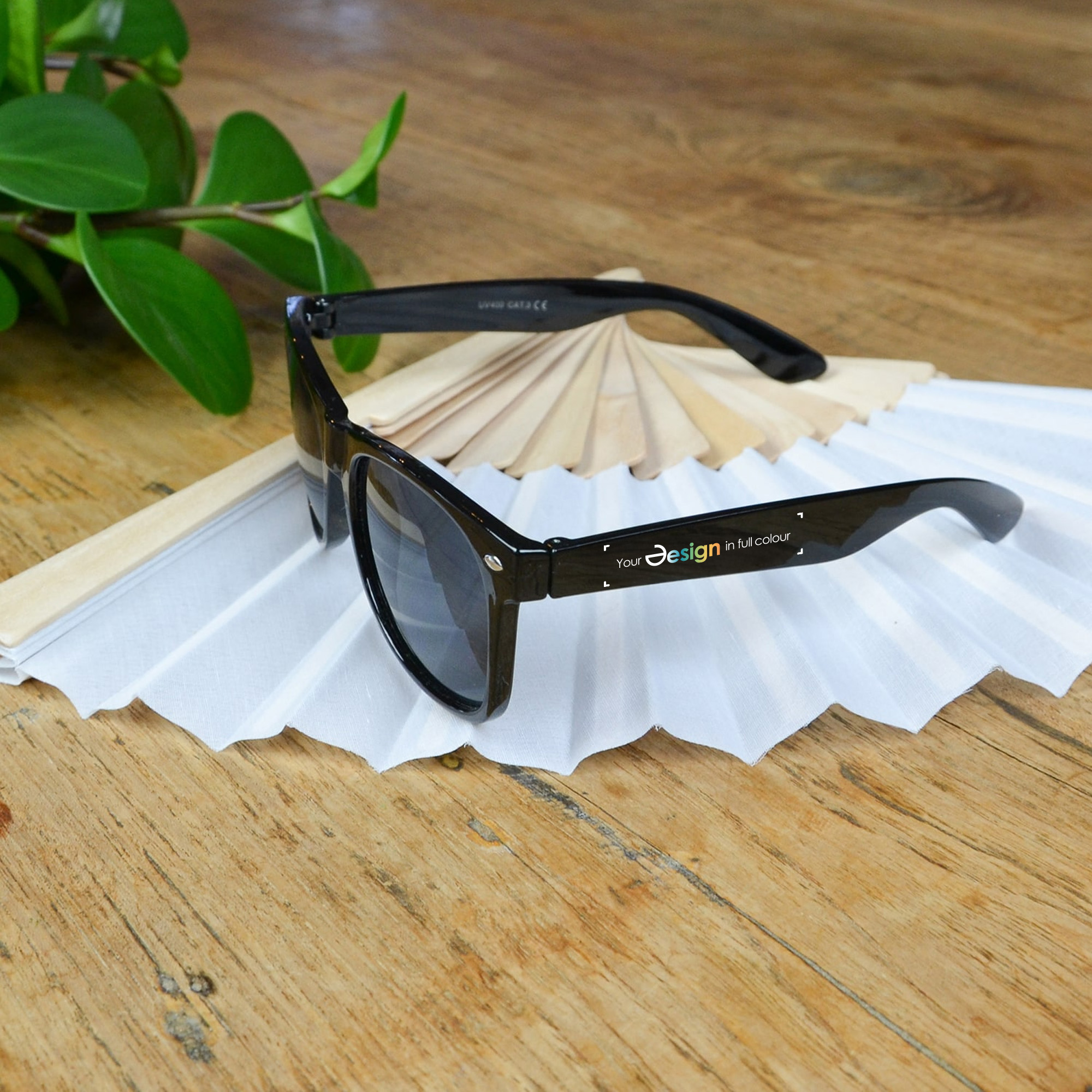 Sonnenbrille Miami | UV400 | Glänzend | Farbig | Vollfarbdruck