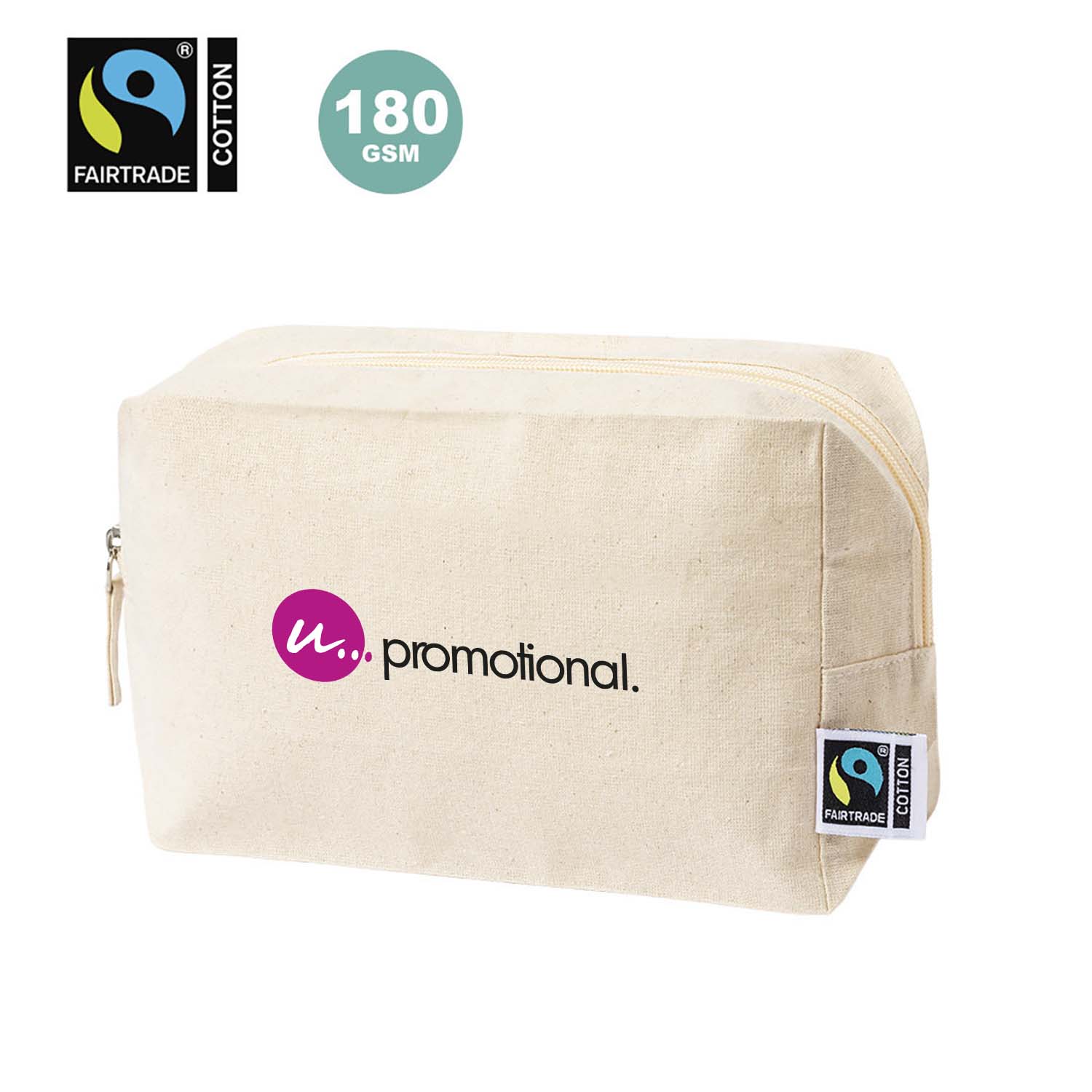 Kosmetiktasche | Fairtrade | Bio-Baumwolle