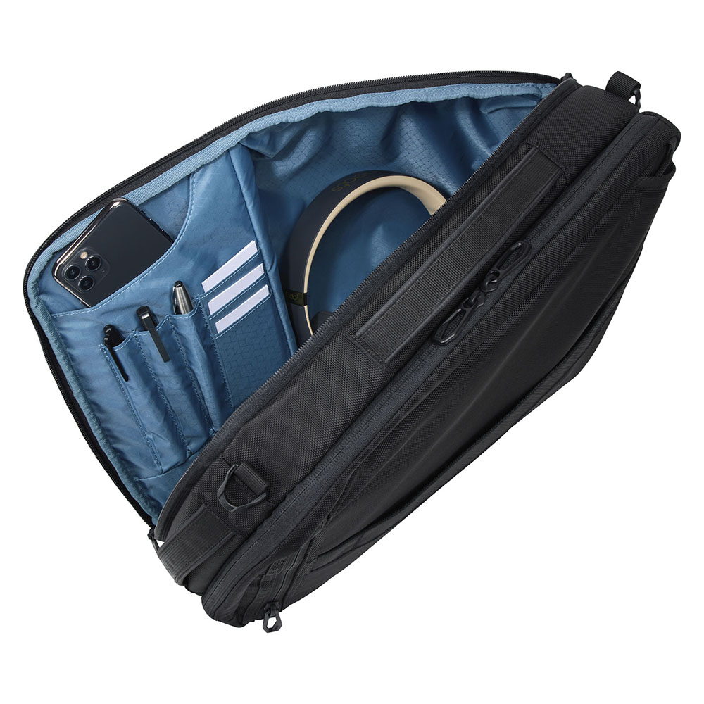 Thule Accent rugzak – 17L | Omvormbaar tot aktetas | Laptopvak 15,6" | Gerecycled | Afneembare schouderriem