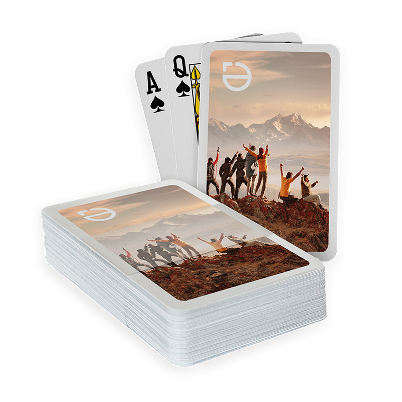 Cartes à jouer | Sans boîte | Fabriquées en Europe | Couleur intégrale
