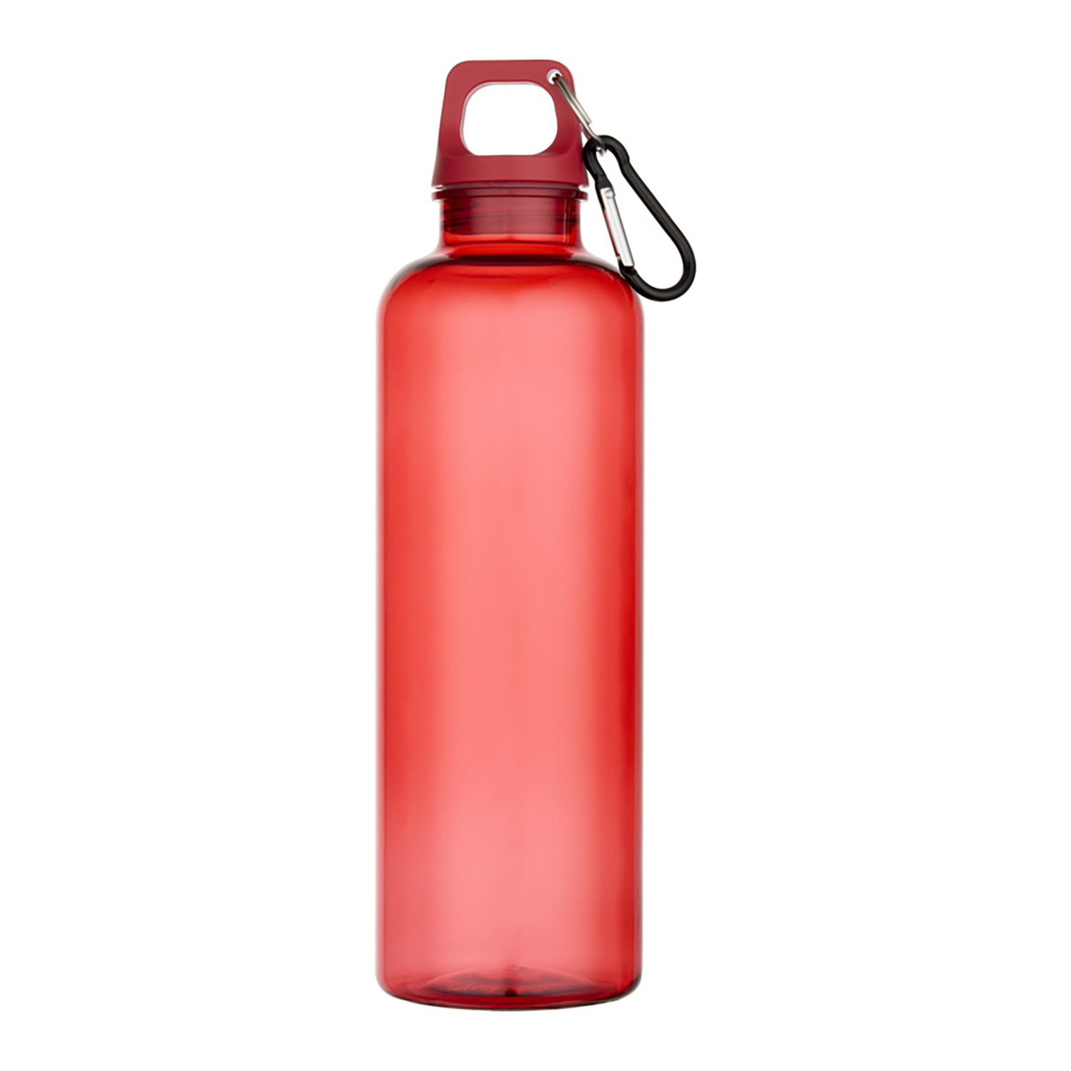 Trinkflasche – Leicht & nachhaltig | 750 ml | RCS recycelter Kunststoff | Mit Karabiner