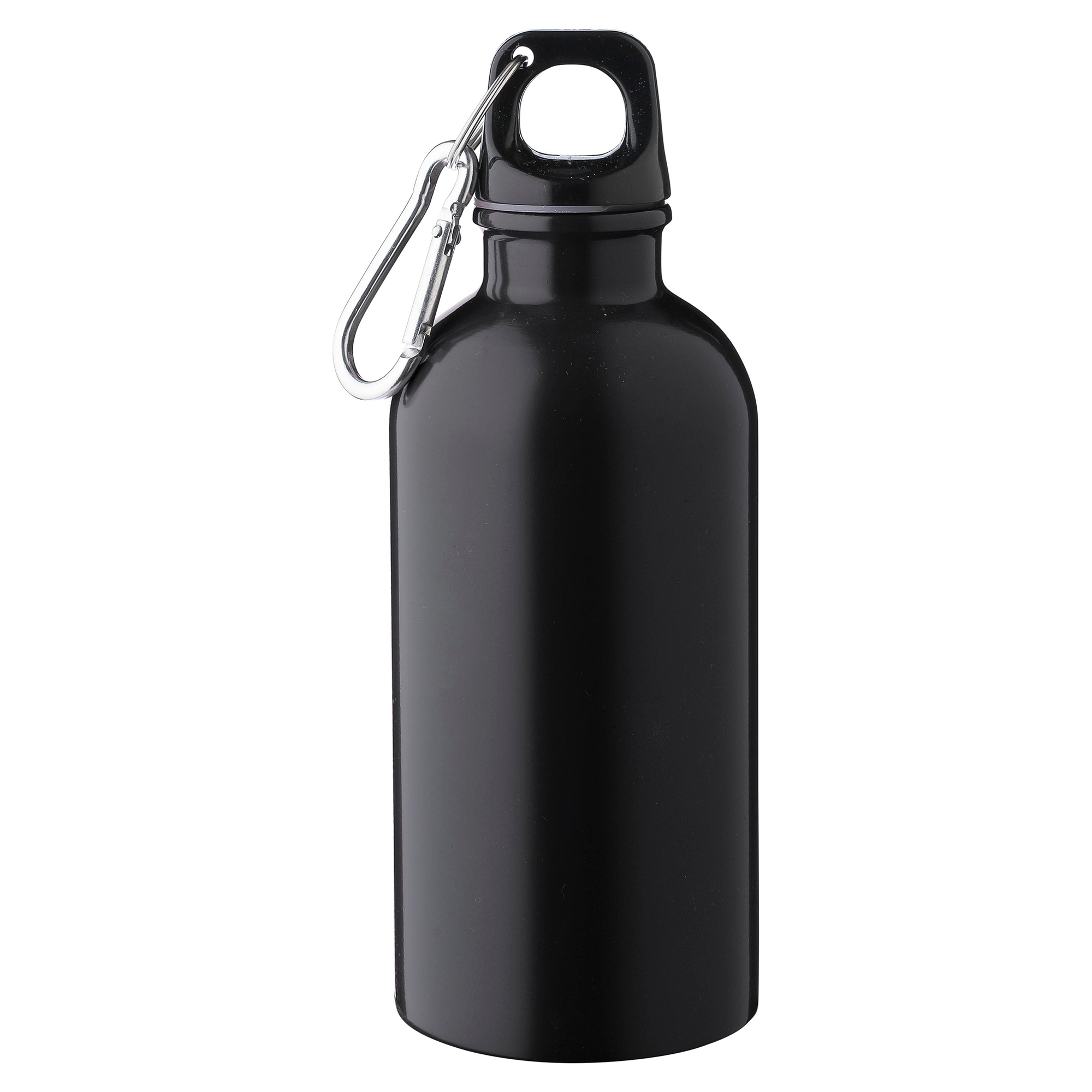 Gerecyclede Drinkfles Daan - 400 ml | Karabijnhaak | RVS