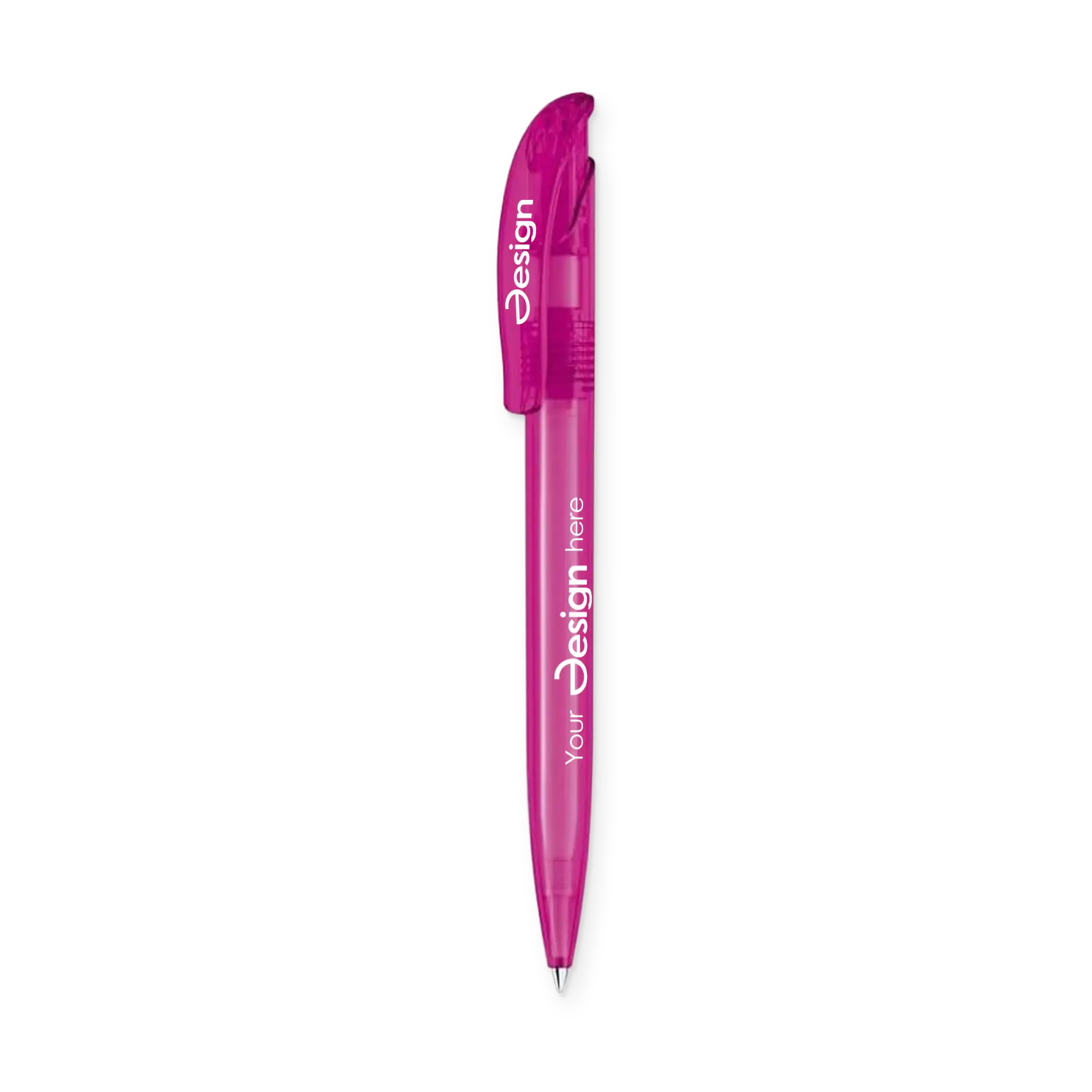 Stylo à bille Senator | Challenger Frosted | Jusqu'à 4 couleurs d'impression