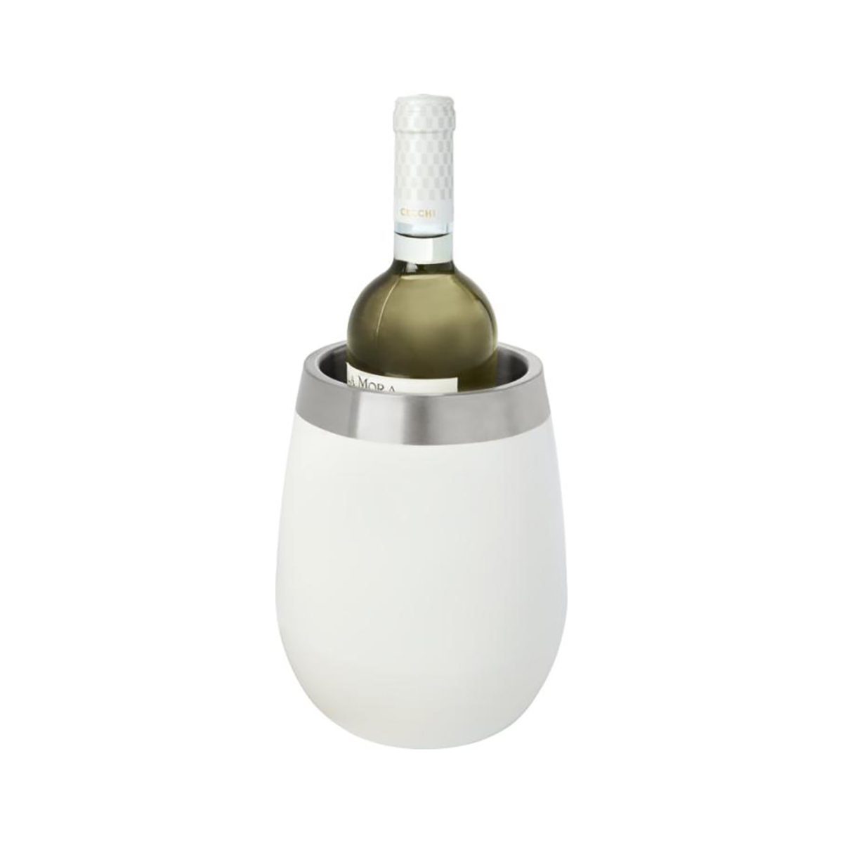Seau à vin Tromso – Double paroi | Acier inoxydable | Finition mate | Pour une bouteille