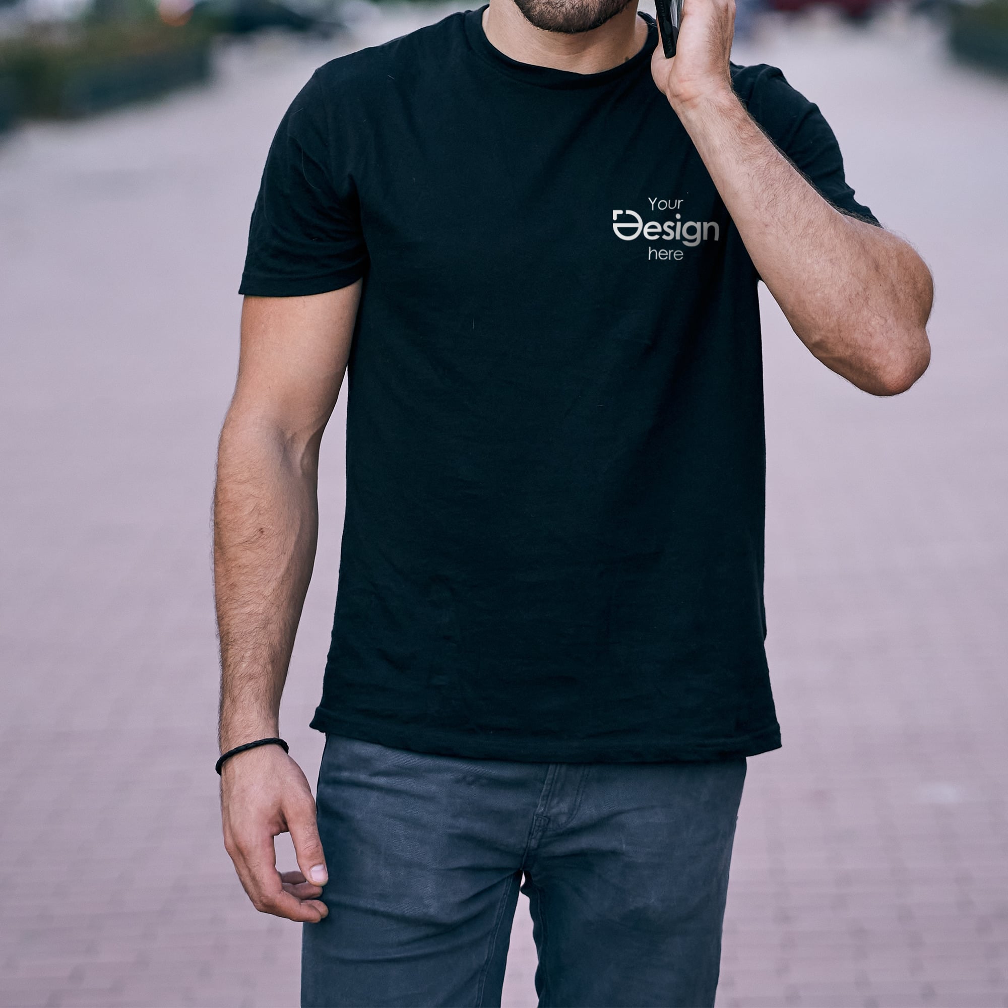 T-shirt Mio - Unisexe | 150 g/m² coton | Col rond | Impression 2 couleurs | Favori des clients