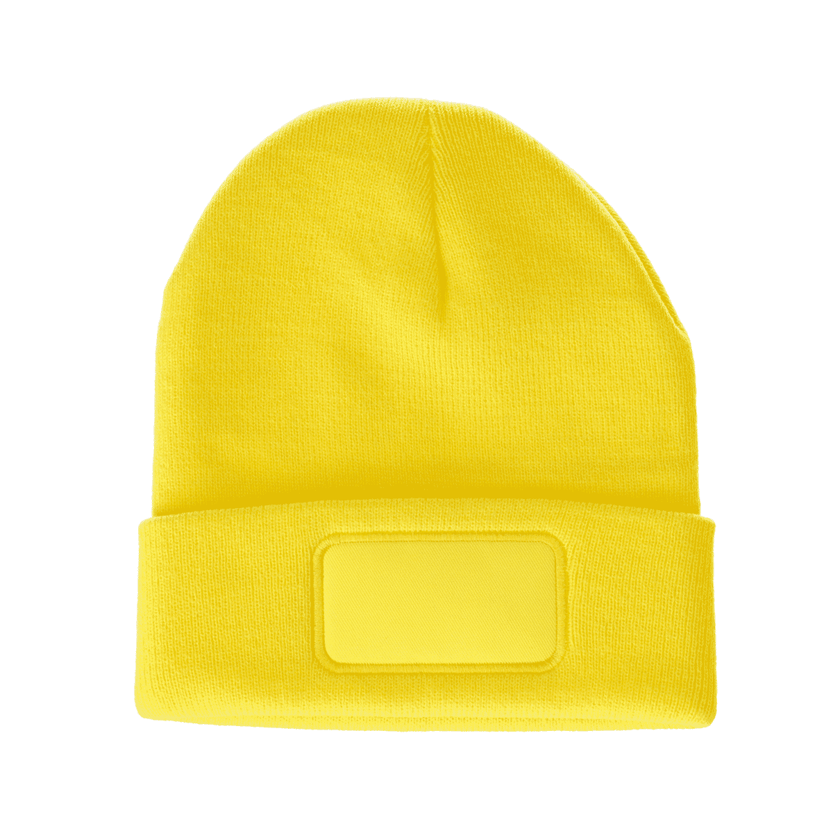 Cappello lavorato a maglia fine - Poliacrilico | Con etichetta | Quadricromia