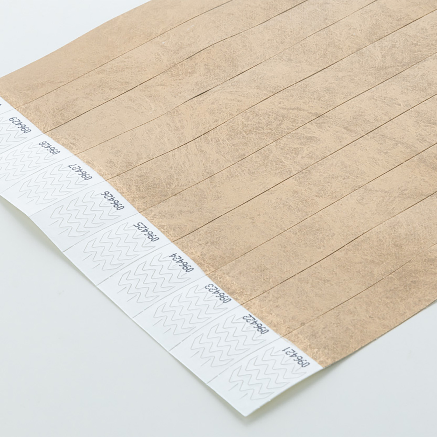 Tyvek Einlassbänder – 19 mm | Einfarbiger Druck | Viele Farben