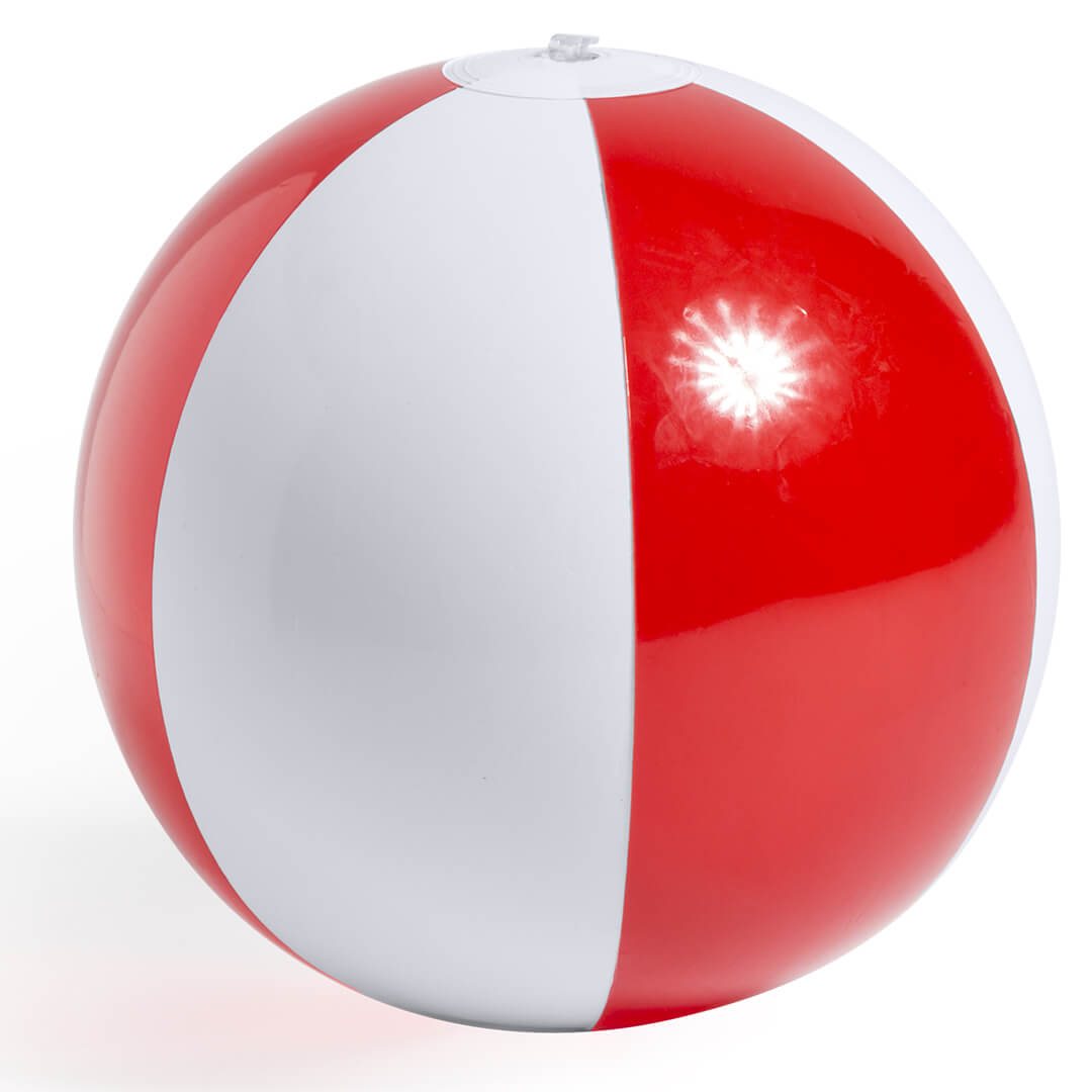 Ballon de plage | ⌀ 28 cm | Coloré/blanc | Impression en quadrichromie