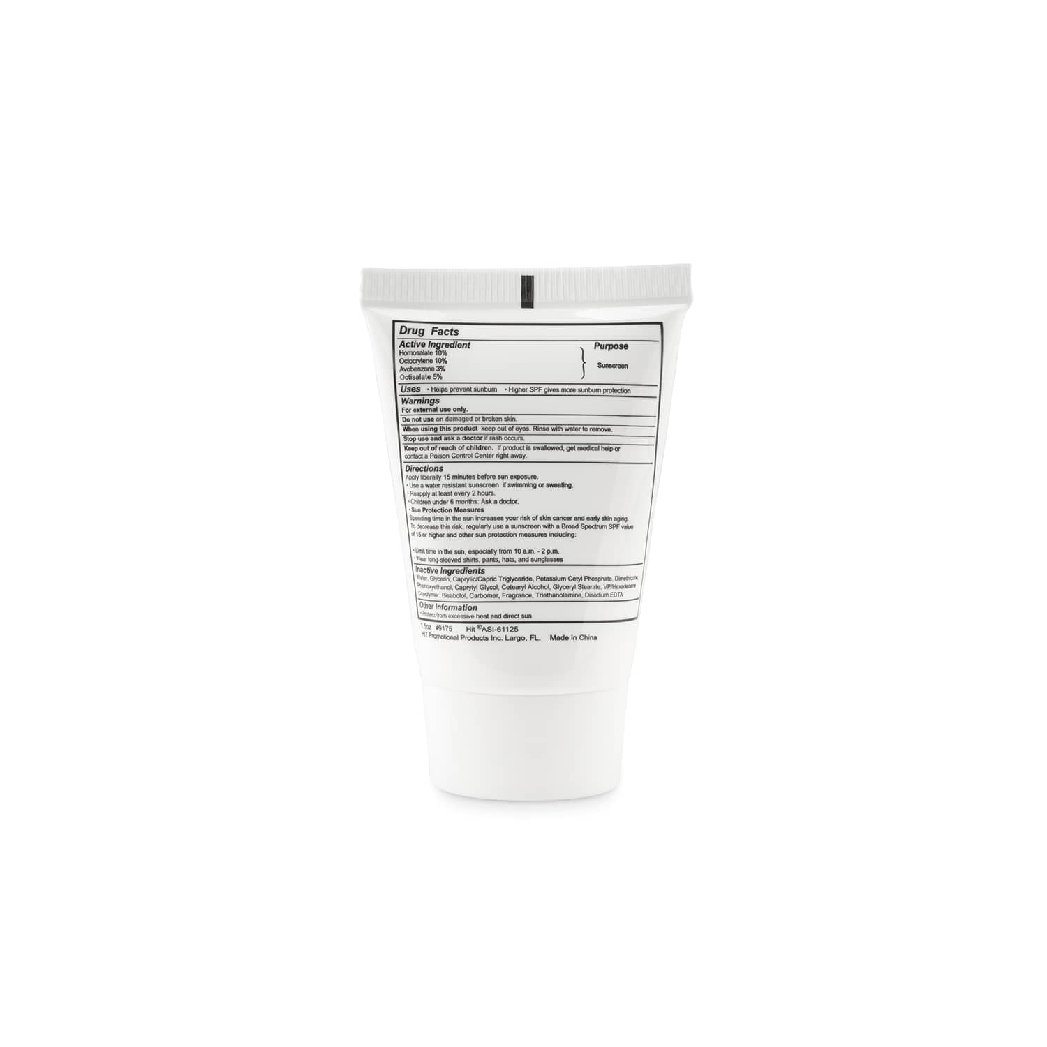 Crème solaire - SPF 25 | 45 ml | Plastique