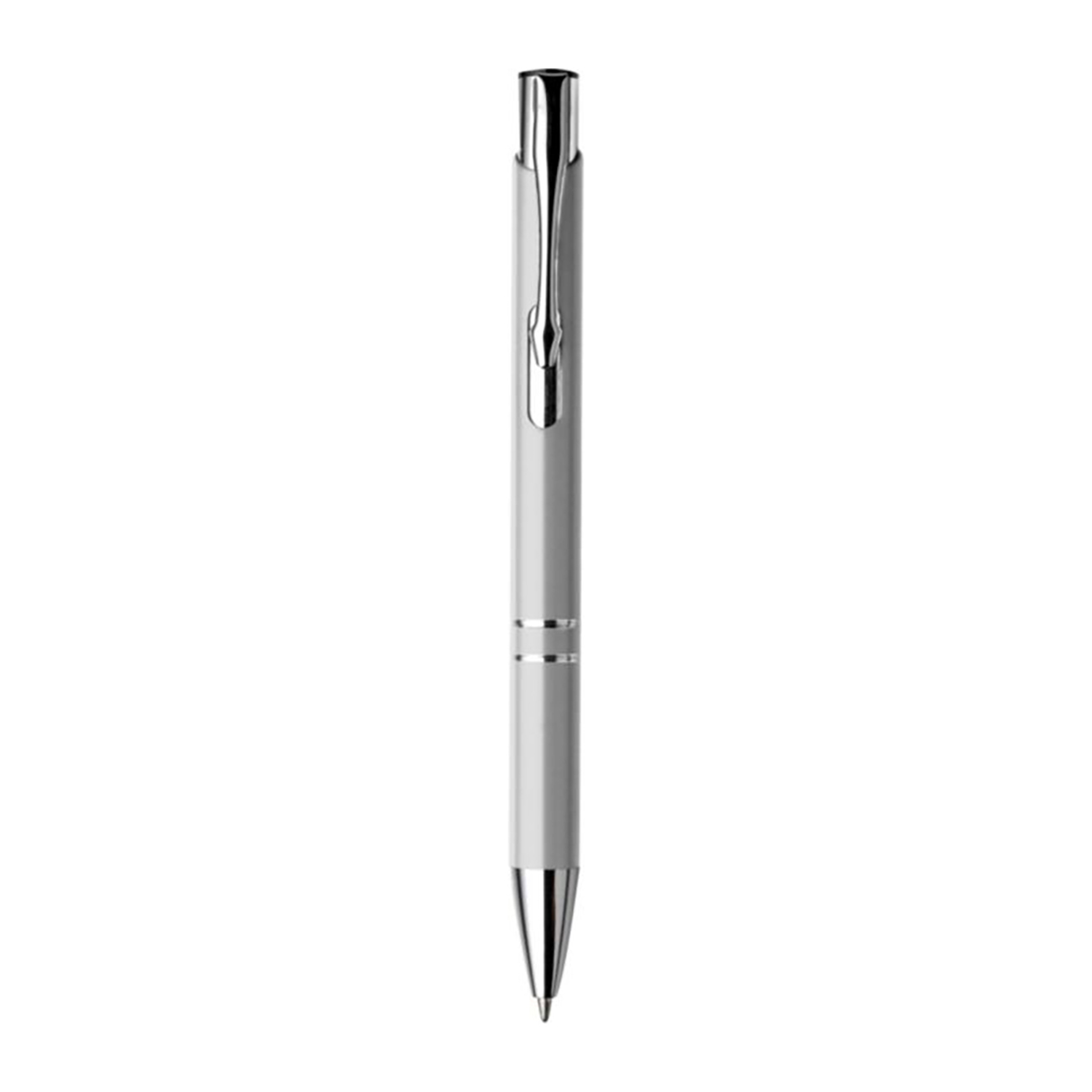 Stylo bille Kamari en aluminium recyclé – Encre bleue | Léger | Éco‑responsable | Design fin