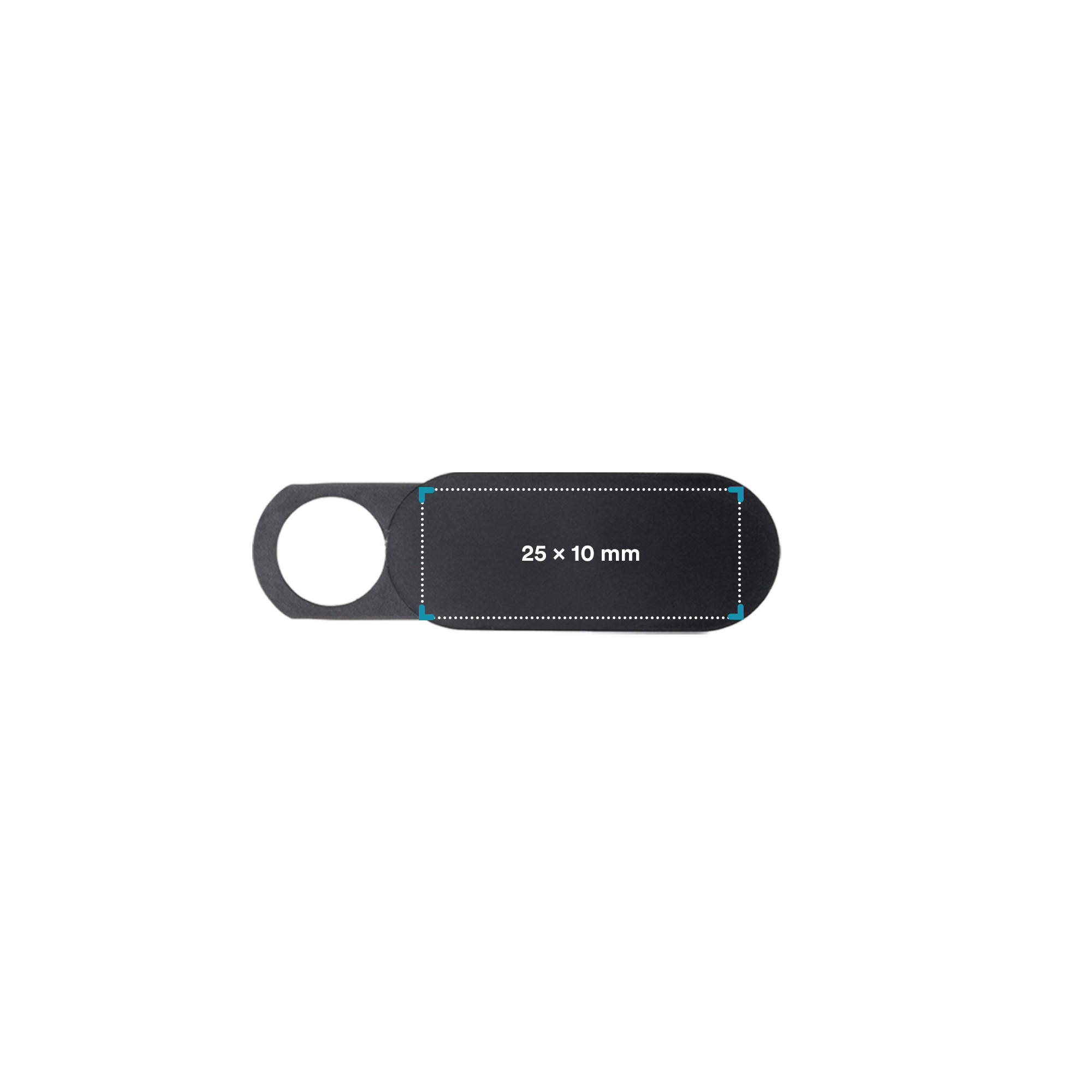 Webcam cover Guus - ABS | Extra dun ontwerp | 1-4 kleuren & Full Colour