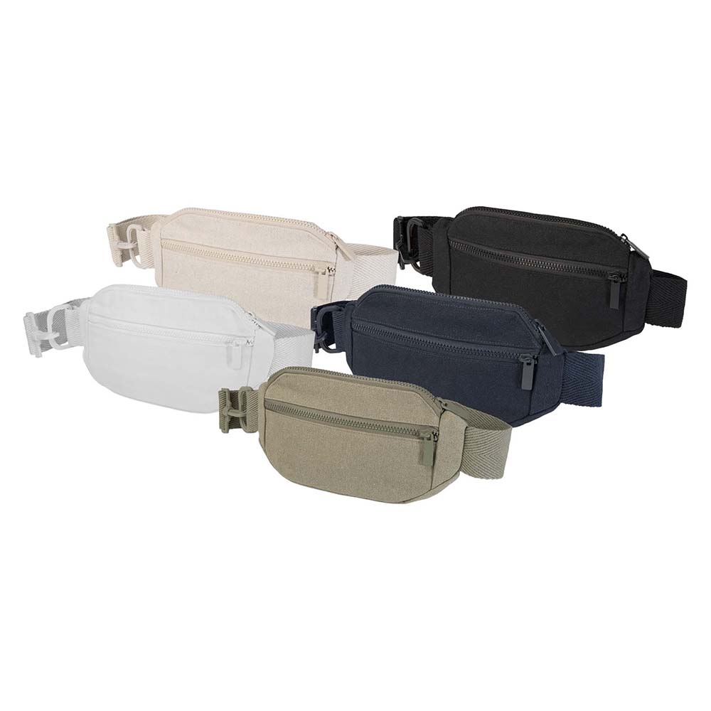 Crossbodytas Jula – 500 g/m² | Gerecycled katoen | Aware™ tracer | Verstelbare riem | Met ritsvak