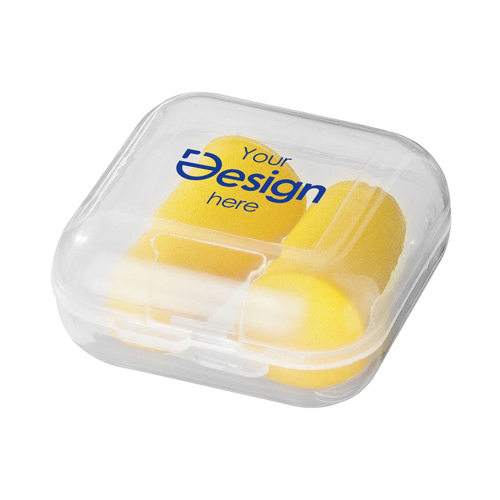 Oordopjes Serenity – Reisset | PU-schuim | PP-plastic | Tot 3 kleuren bedrukken