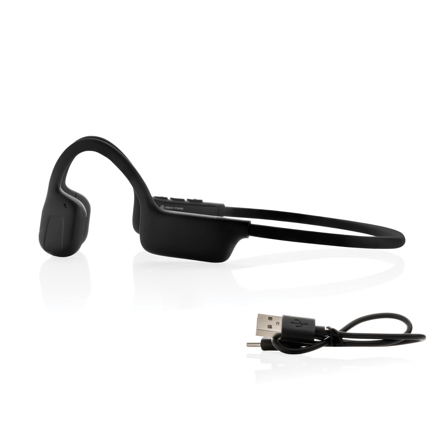 Casque sans fil open-ear – Bluetooth 5.3 | 10 h d'autonomie | IPX4 | Plastique recyclé