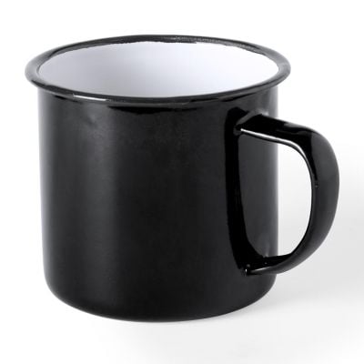 Emaille mok Sonja - 350 ml | Gekleurd | Budget - Vintage design | Tot 4 kleuren bedrukken