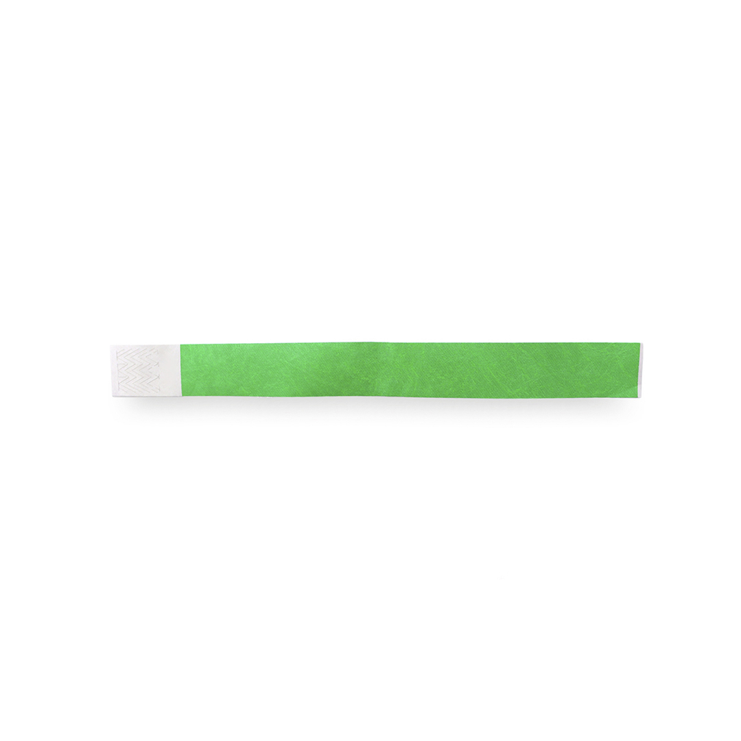 Tyvek polsbandjes - 27 mm | Zwarte opdruk | 258 x 27 mm | Diverse kleuren