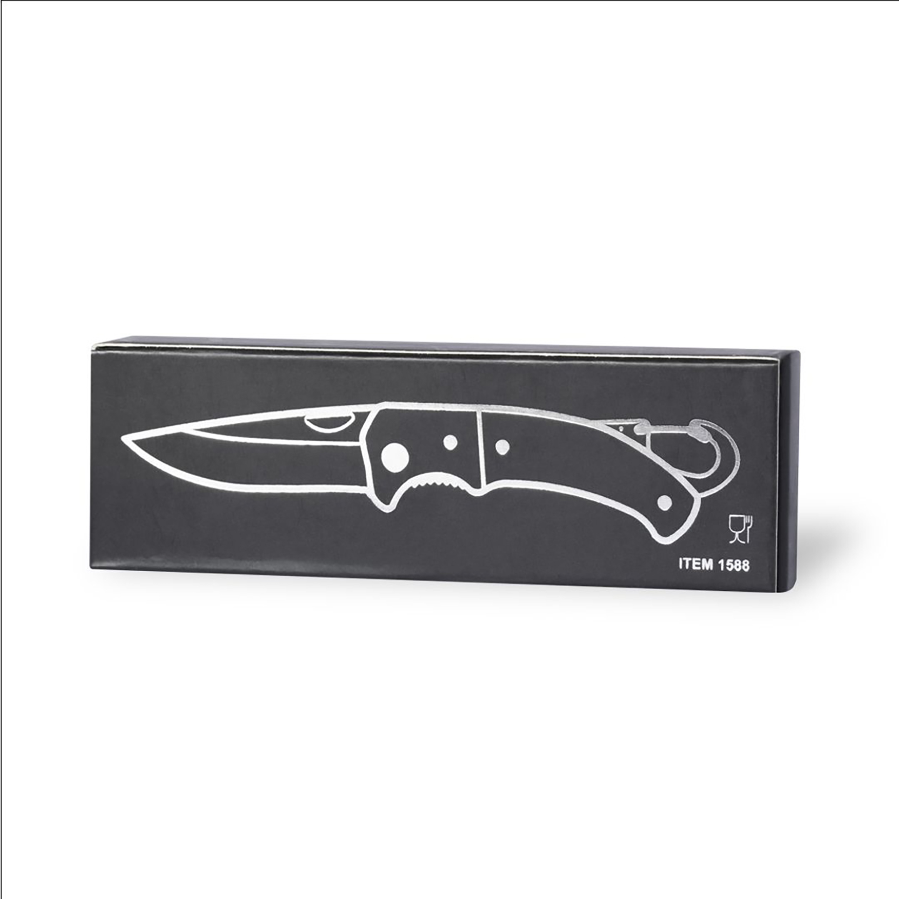 Taschenmesser - Edelstahlklinge | Aluminiumgriff | Sicherheitsverschluss