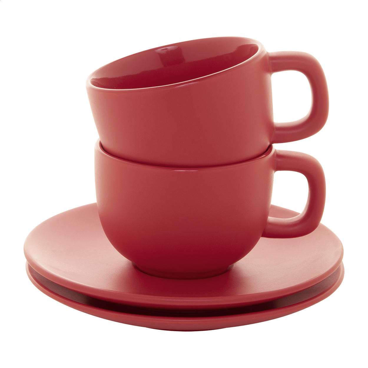 Set de tasses à cappuccino – Céramique de haute qualité | Finition mate | Lot de 2