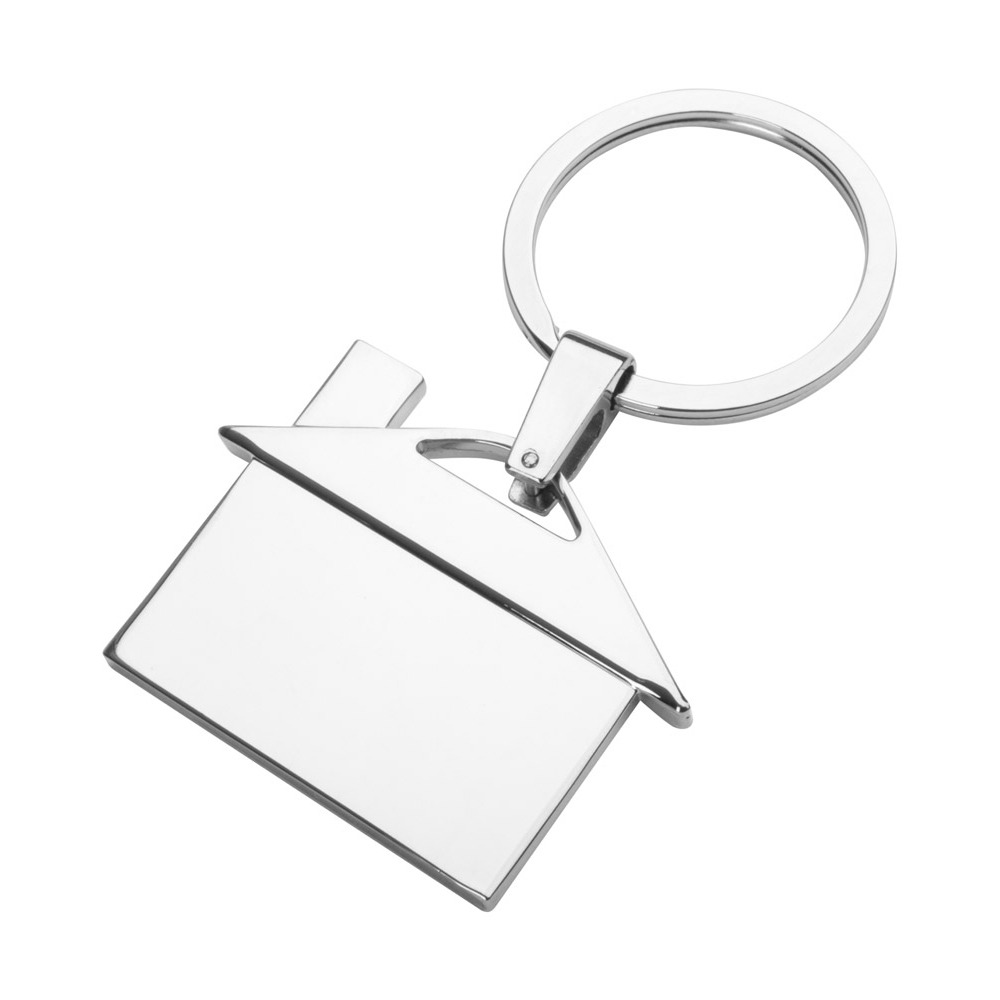 Portachiavi - Casa | Molte opzioni di stampa | Confezione regalo