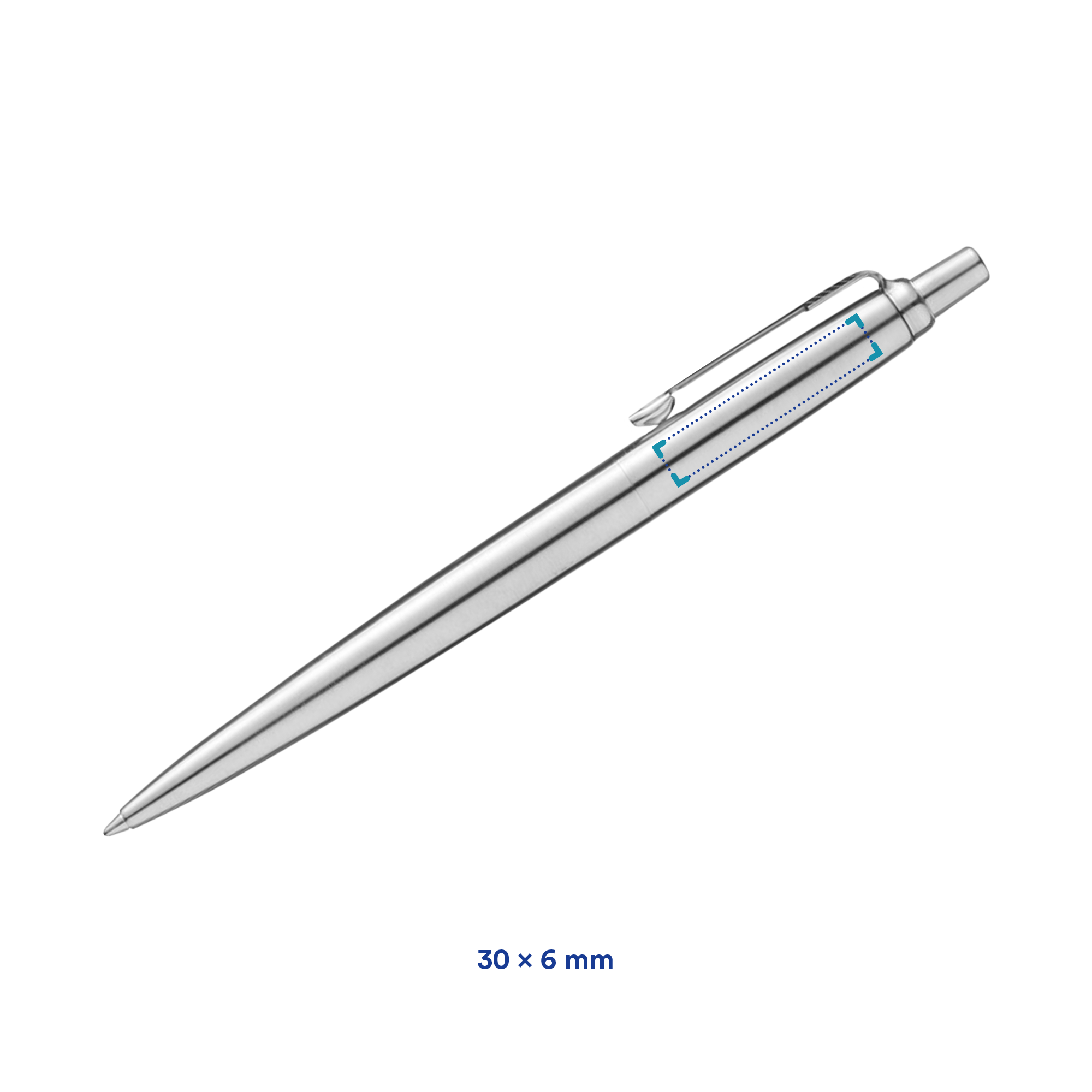 Jotter balpen - Steel | Parker | Roestvrij staal | Tot 4 kleuren bedrukking & Gravure