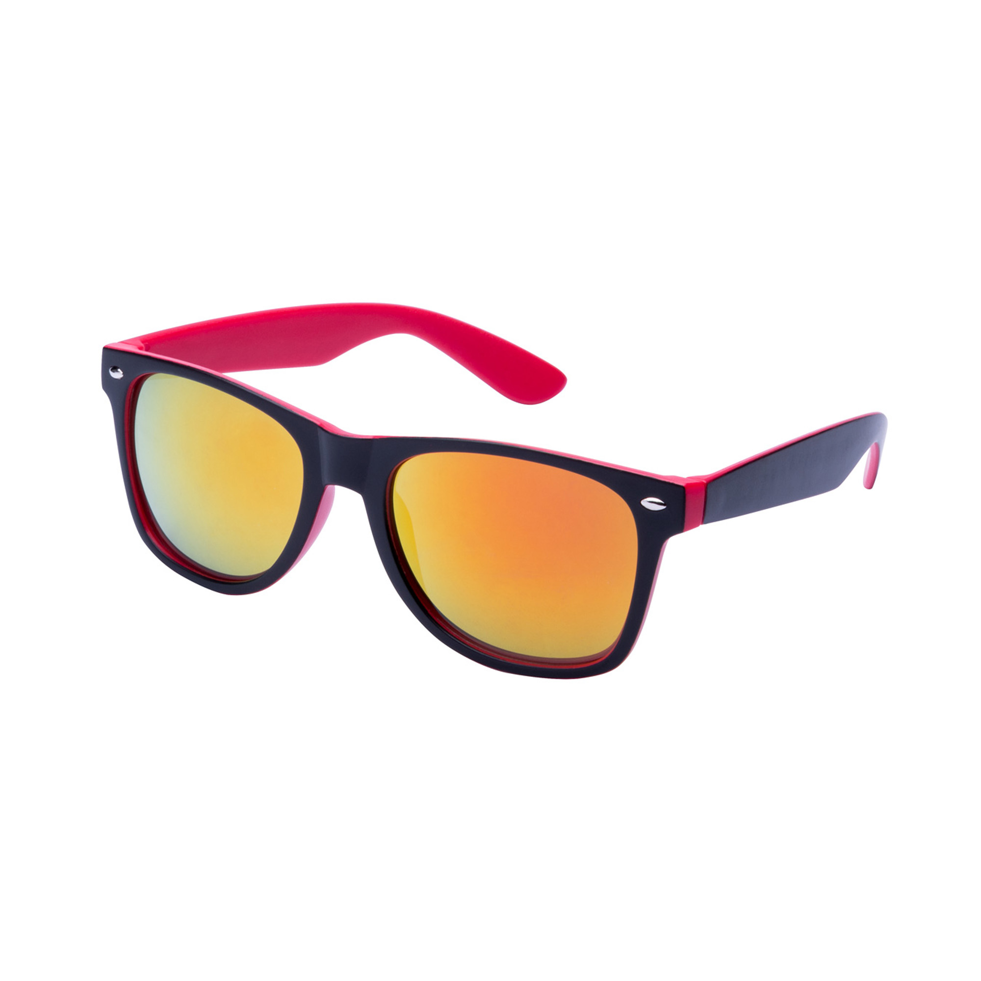 Sonnenbrille - UV400 Schutz | Zweifarbig | Verspiegelte Gläser