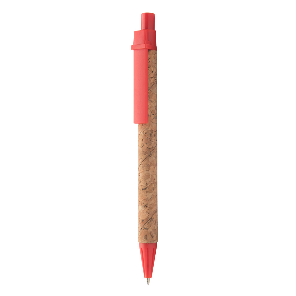 Stylo à bille | Liège | Papier recyclé | Jusqu'à 2 couleurs d'impression