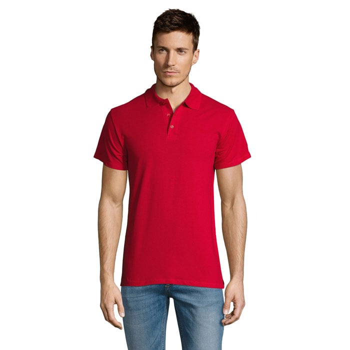 Polo Leon - Homme | 170 g/m² coton | Impression 2 couleurs