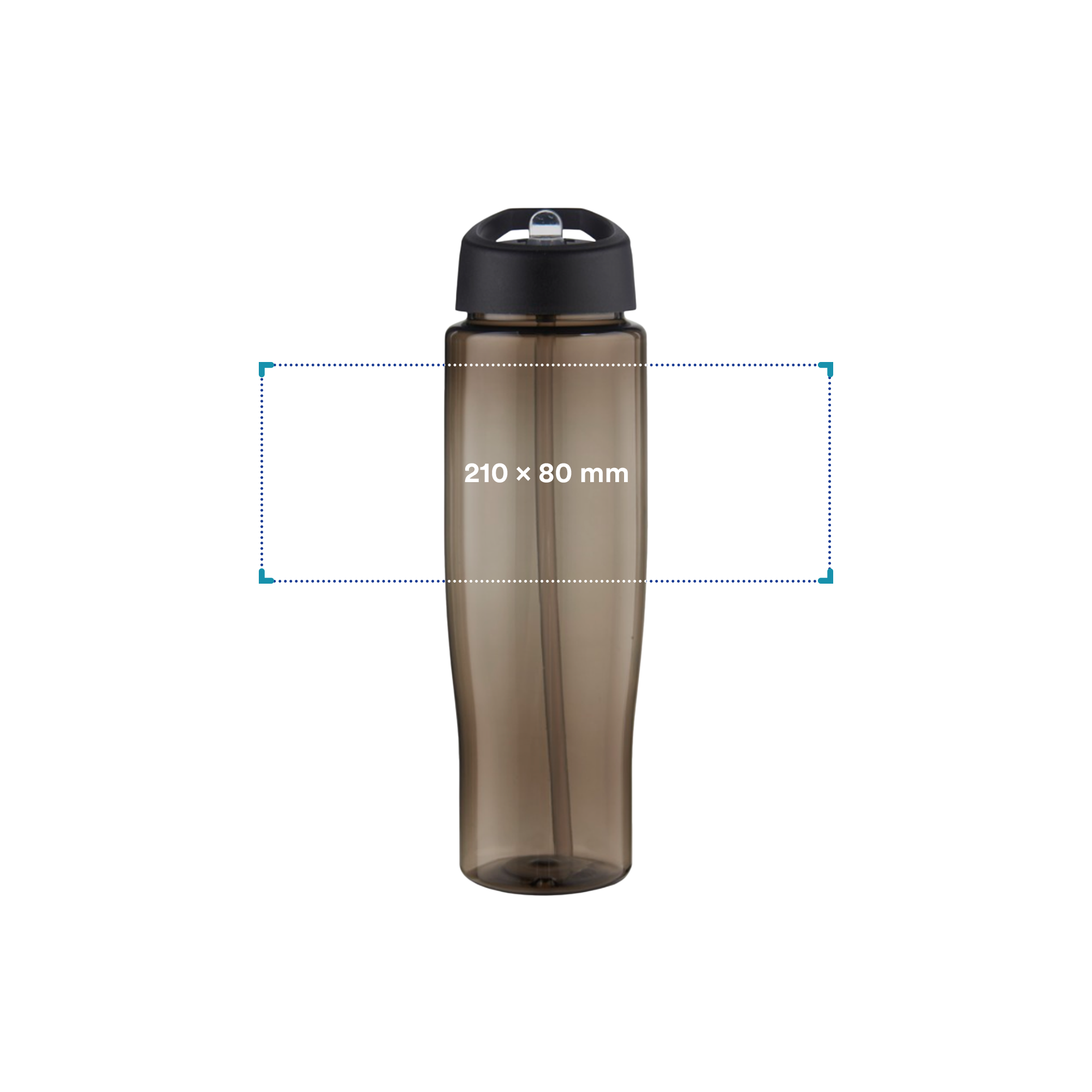 Borraccia sportiva H2O Active® Eco Tempo | 700ml| Plastica destinata all’oceano