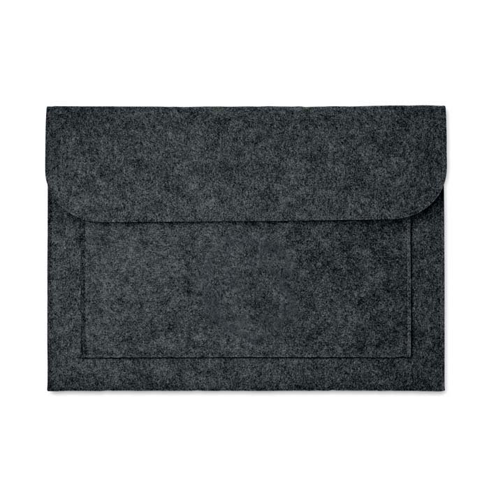 Housse pour ordinateur portable - 15 pouces | Feutre RPET | Poche avant