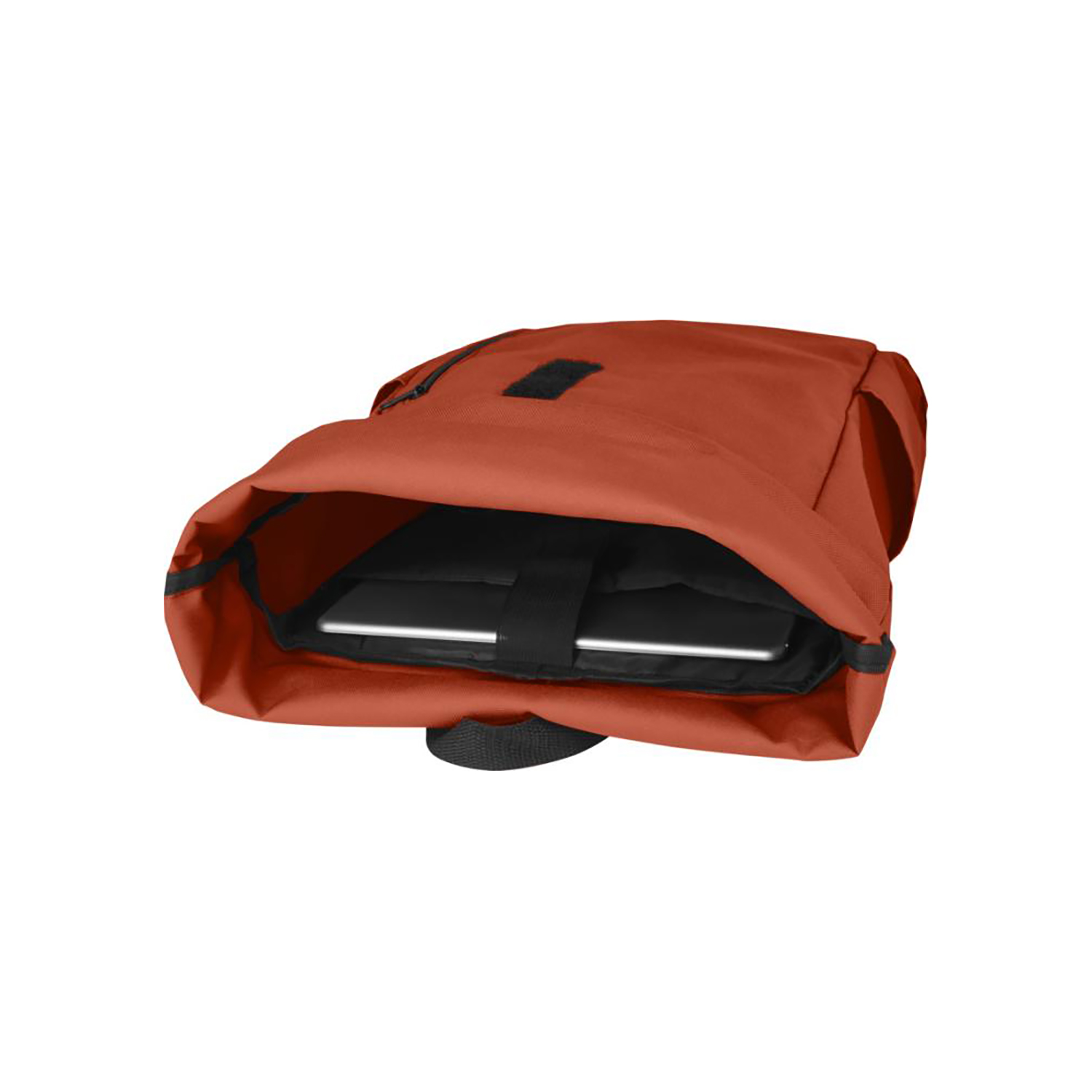 Zaino roll-top riciclato – 18L | GRS RPET | Idrorepellente | Scomparto laptop 15,6”