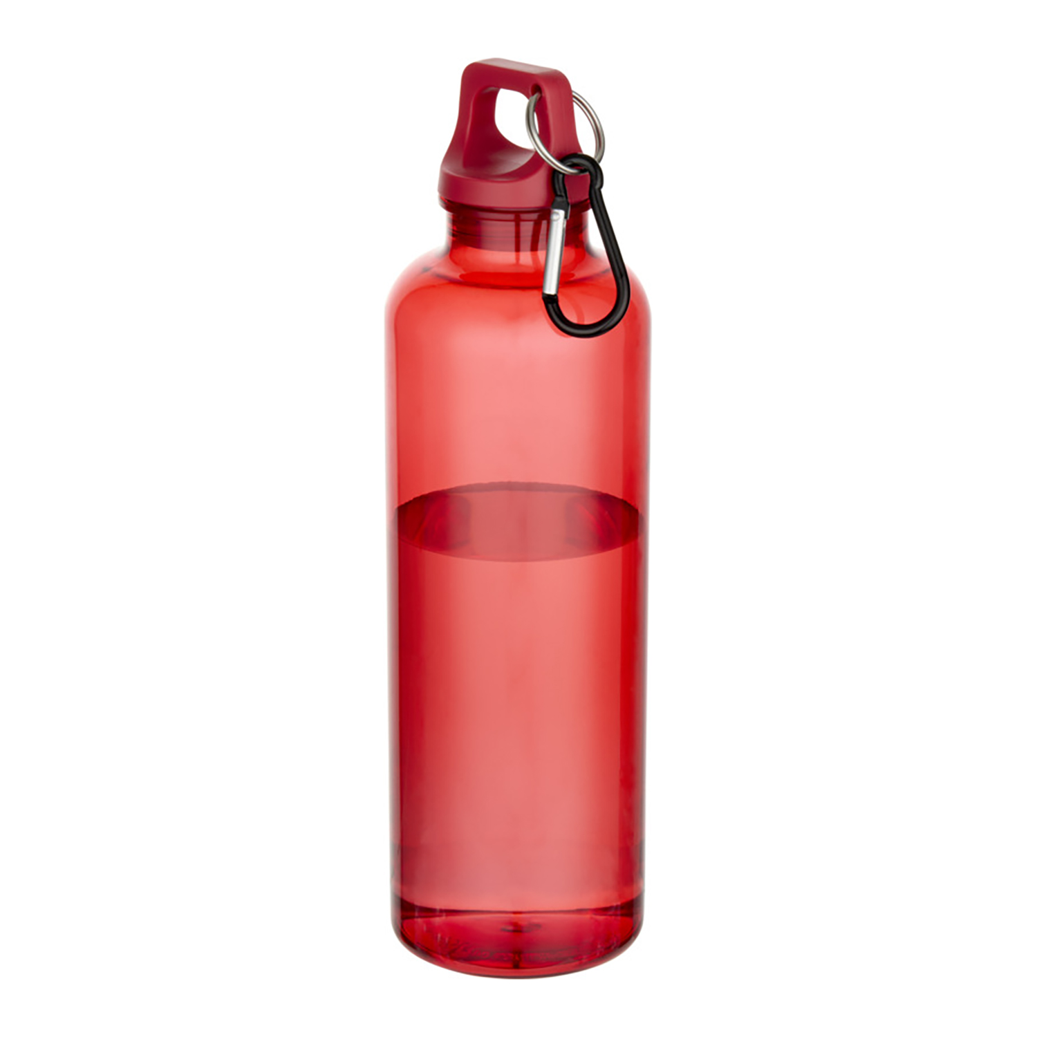 Trinkflasche – Leicht & nachhaltig | 750 ml | RCS recycelter Kunststoff | Mit Karabiner