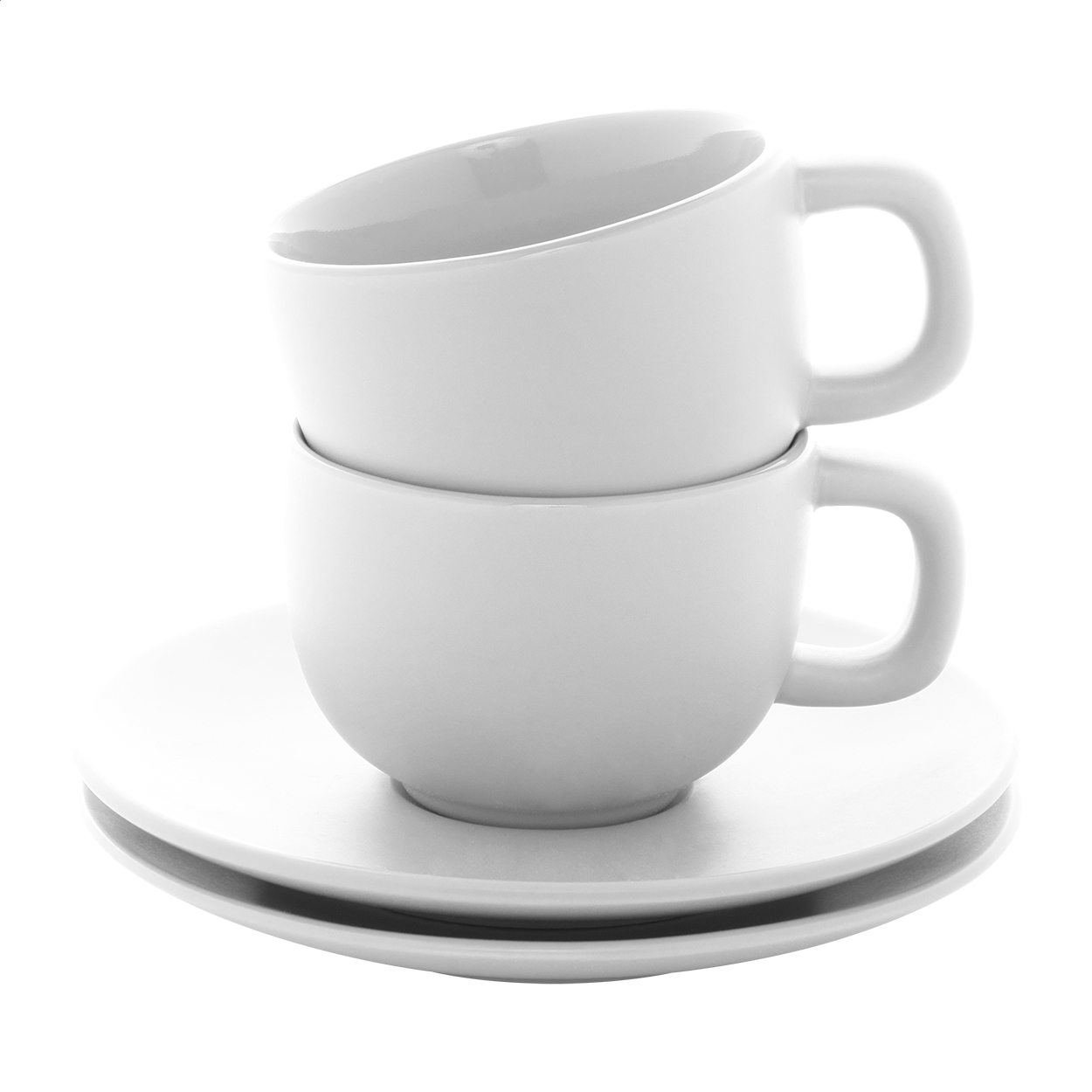 Set de tasses à cappuccino – Céramique de haute qualité | Finition mate | Lot de 2