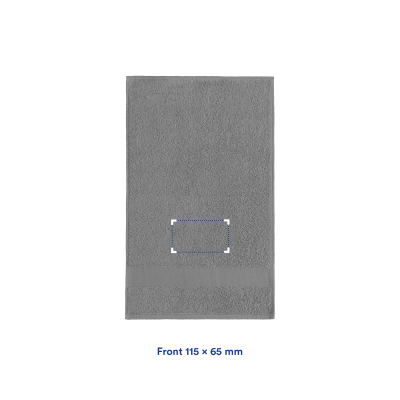 Gästetuch Pazifik - 50x30 cm | 500 gr/m² | Bestickung