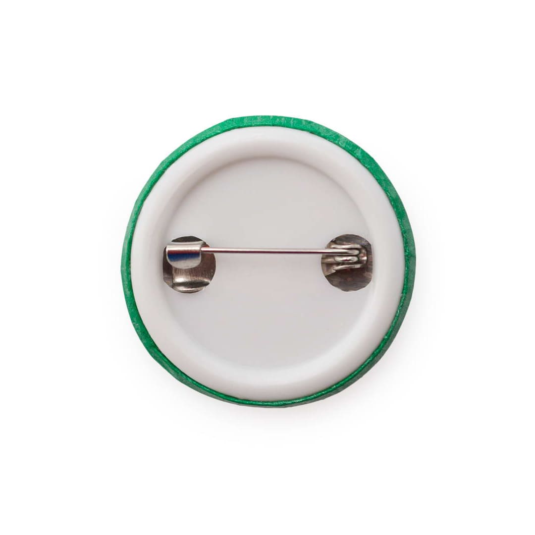 Badges Ø 30 mm | Diverses couleurs | Boîtier brillant | Impression 1 couleur