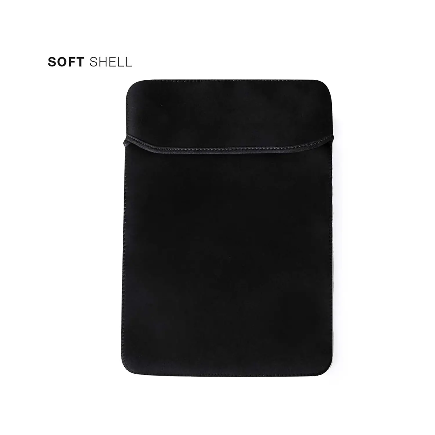 Laptophoes Bruno – Softshell | 15 Inch | Gevoerd | Lichtgewicht | Rits rondom