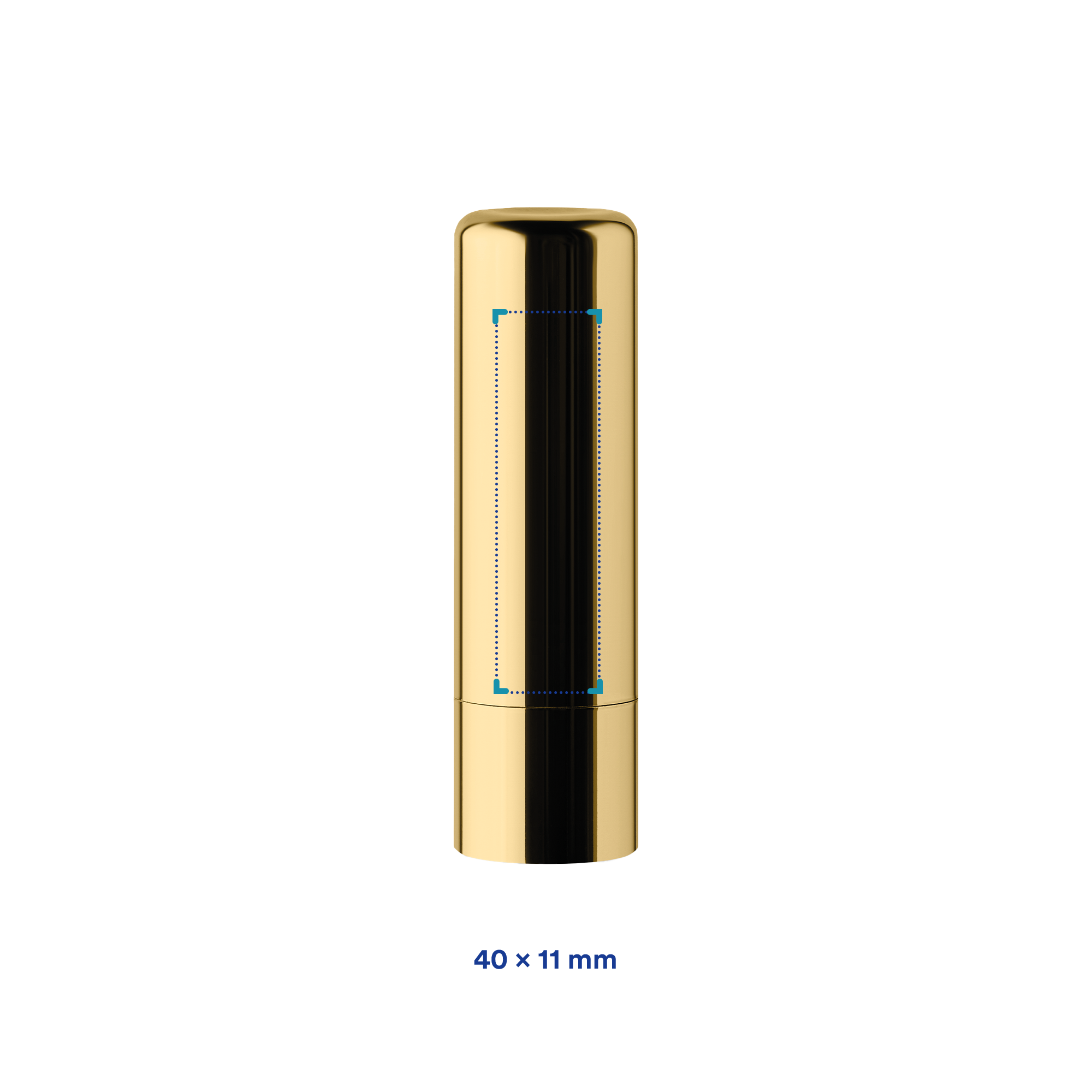 Lippenbalsam Stock Metallic | UV-Finish