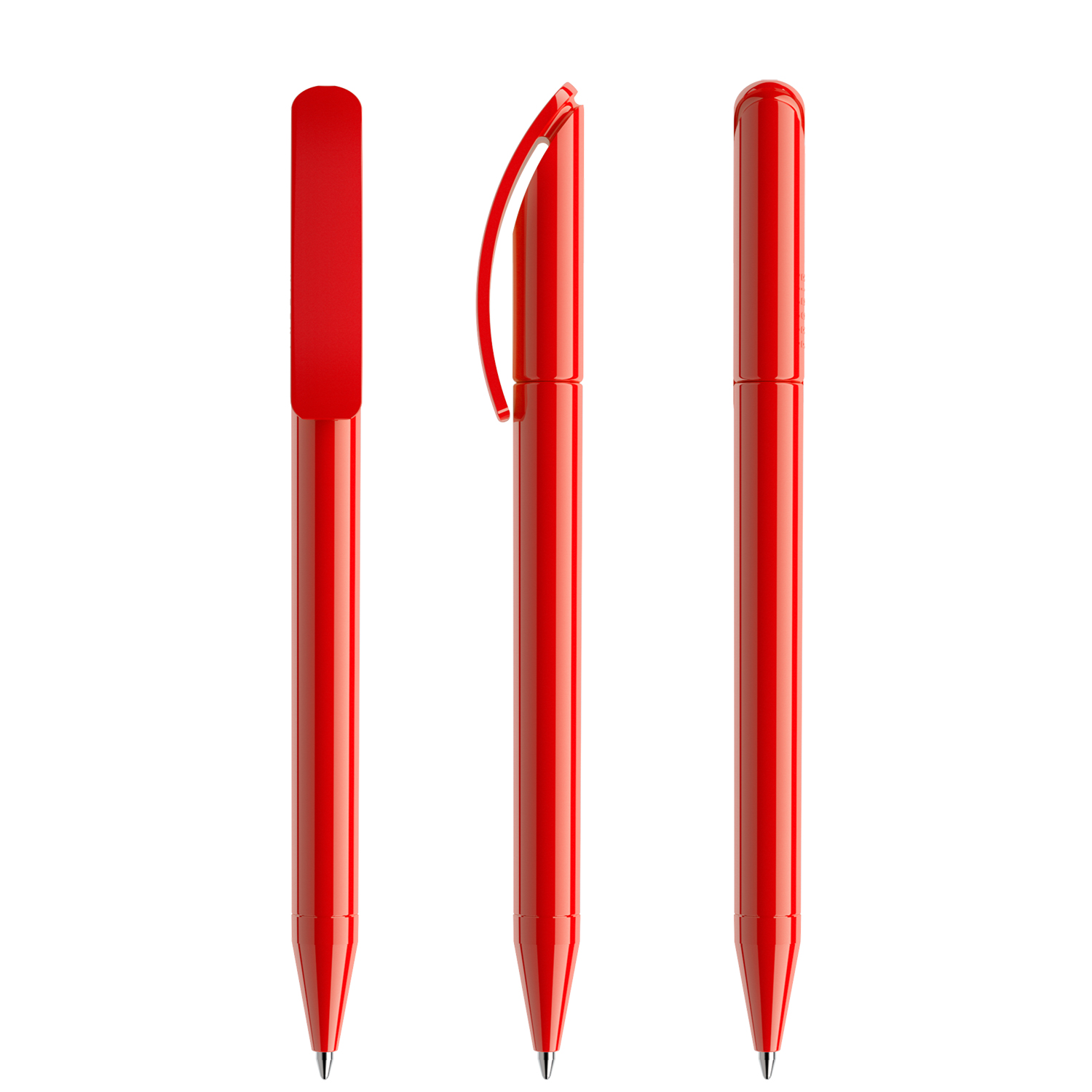 Prodir balpen DS3 - Glossy | Kunststof | Kleurrijk | Glanzend | Tot 4 kleuren bedrukking