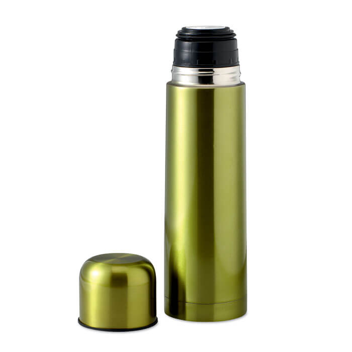 Bottiglia termica - 500 ml | Acciaio inossidabile metallico | A doppia parete