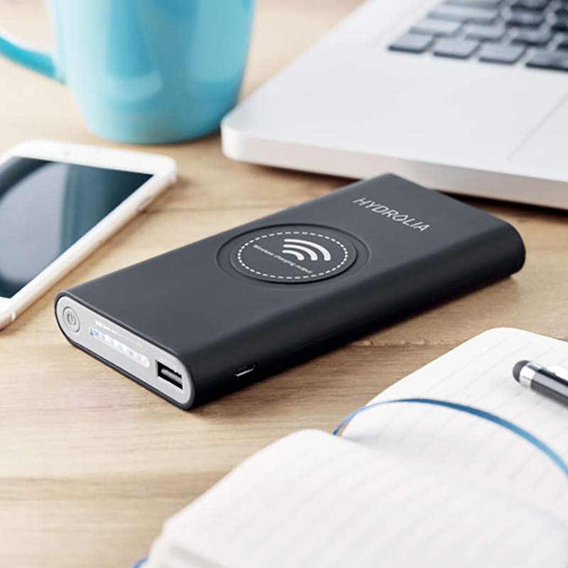 Batterie externe | 8000 mAh | Sans fil | USB de type C