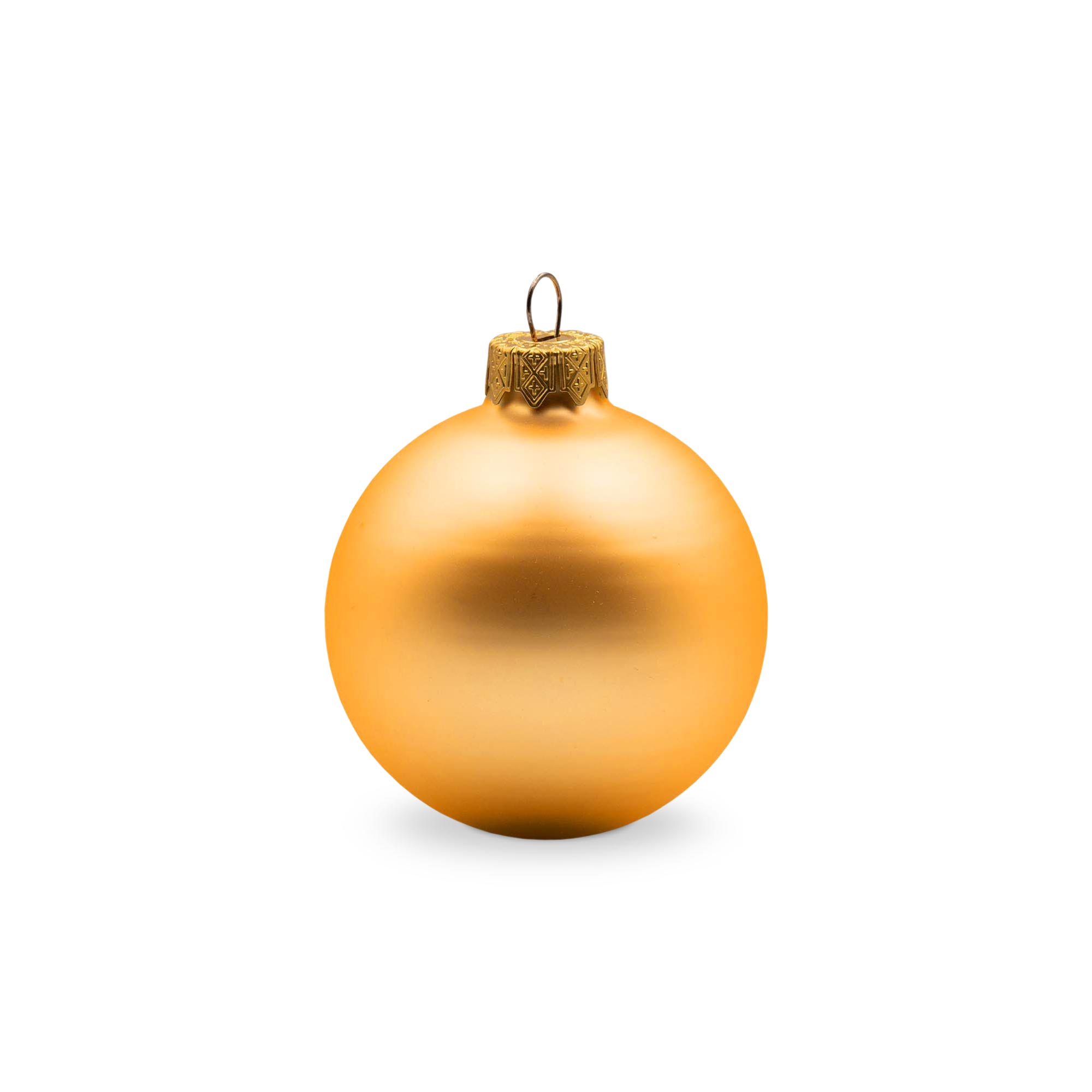 Boule de Noël – 66 mm | Finition mate | Attache dorée | Impression quadrichromie