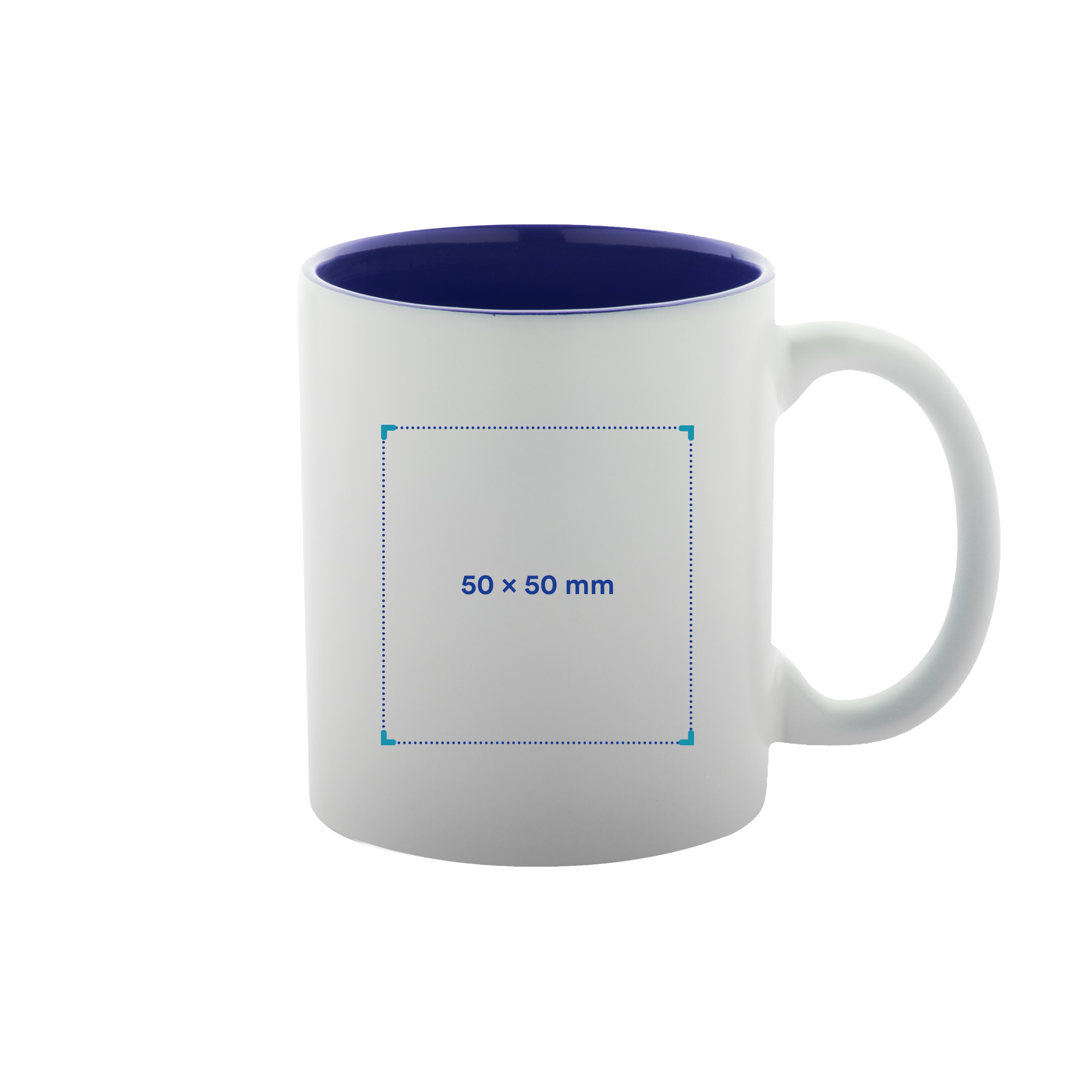 Tazza - 350ml | Interno bianco + colorato | Incisione