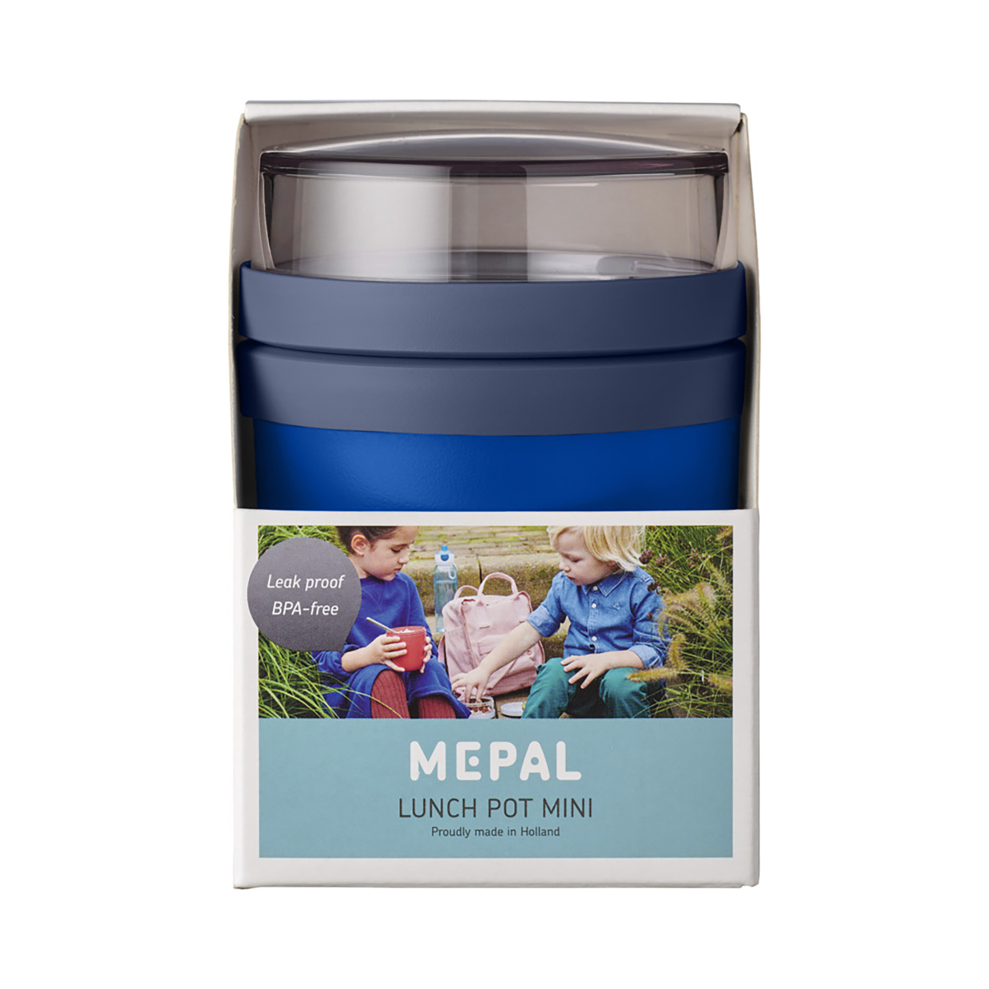 Portapranzo Mepal - 2 scomparti | 200ml + 500ml| A parete singola